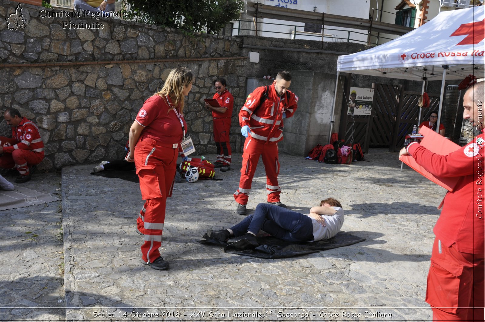 Scalea 14 Ottobre 2018 - XXV Gara Nazionale 1 Soccorso - Croce Rossa Italiana- Comitato Regionale del Piemonte