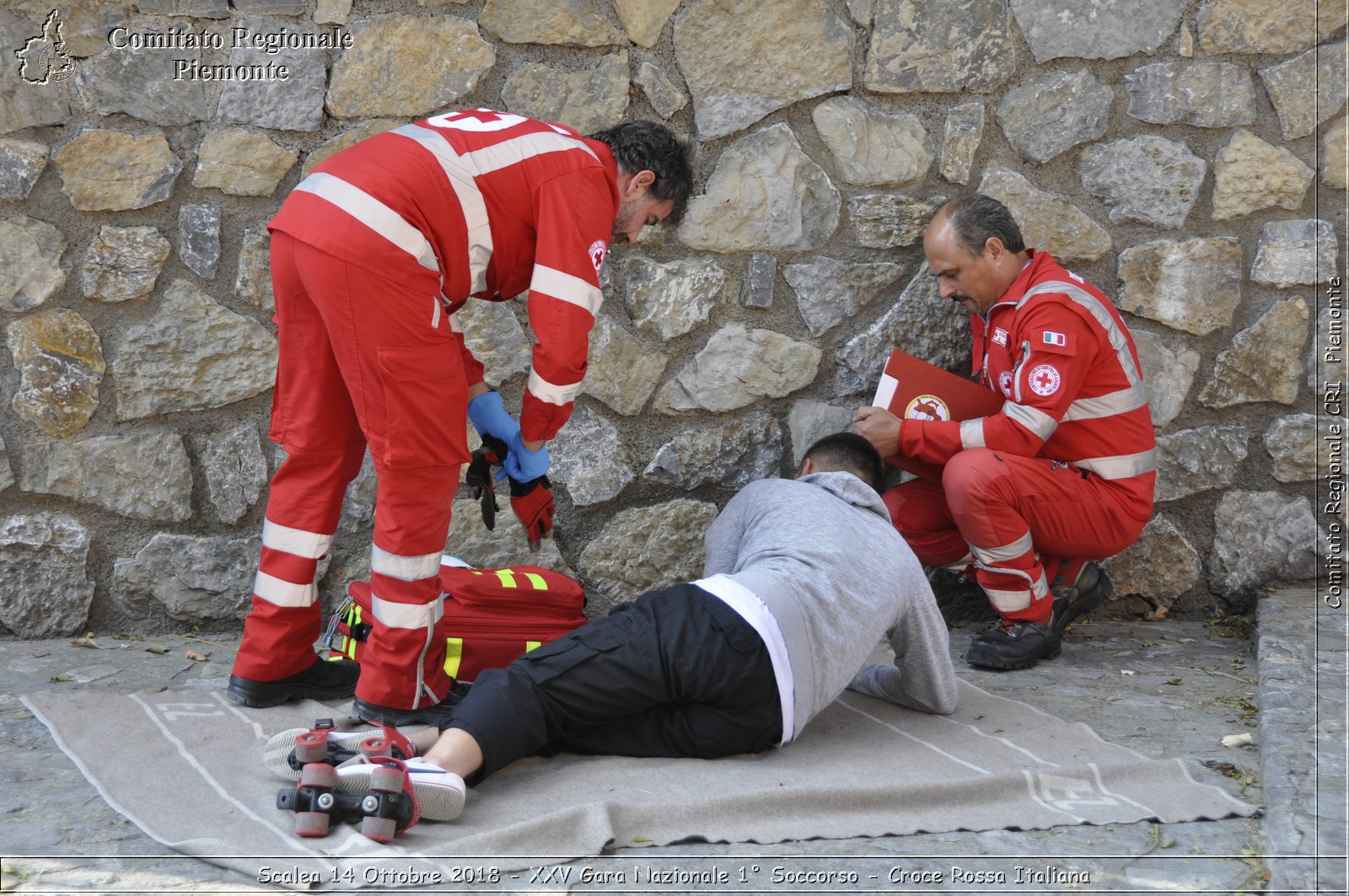 Scalea 14 Ottobre 2018 - XXV Gara Nazionale 1 Soccorso - Croce Rossa Italiana- Comitato Regionale del Piemonte