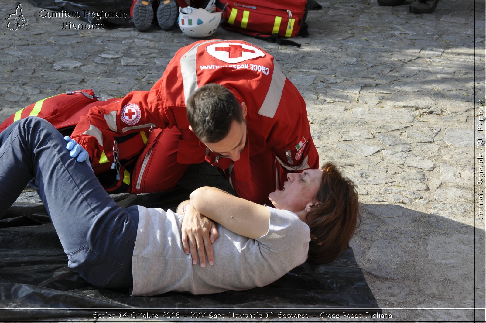 Scalea 14 Ottobre 2018 - XXV Gara Nazionale 1 Soccorso - Croce Rossa Italiana- Comitato Regionale del Piemonte