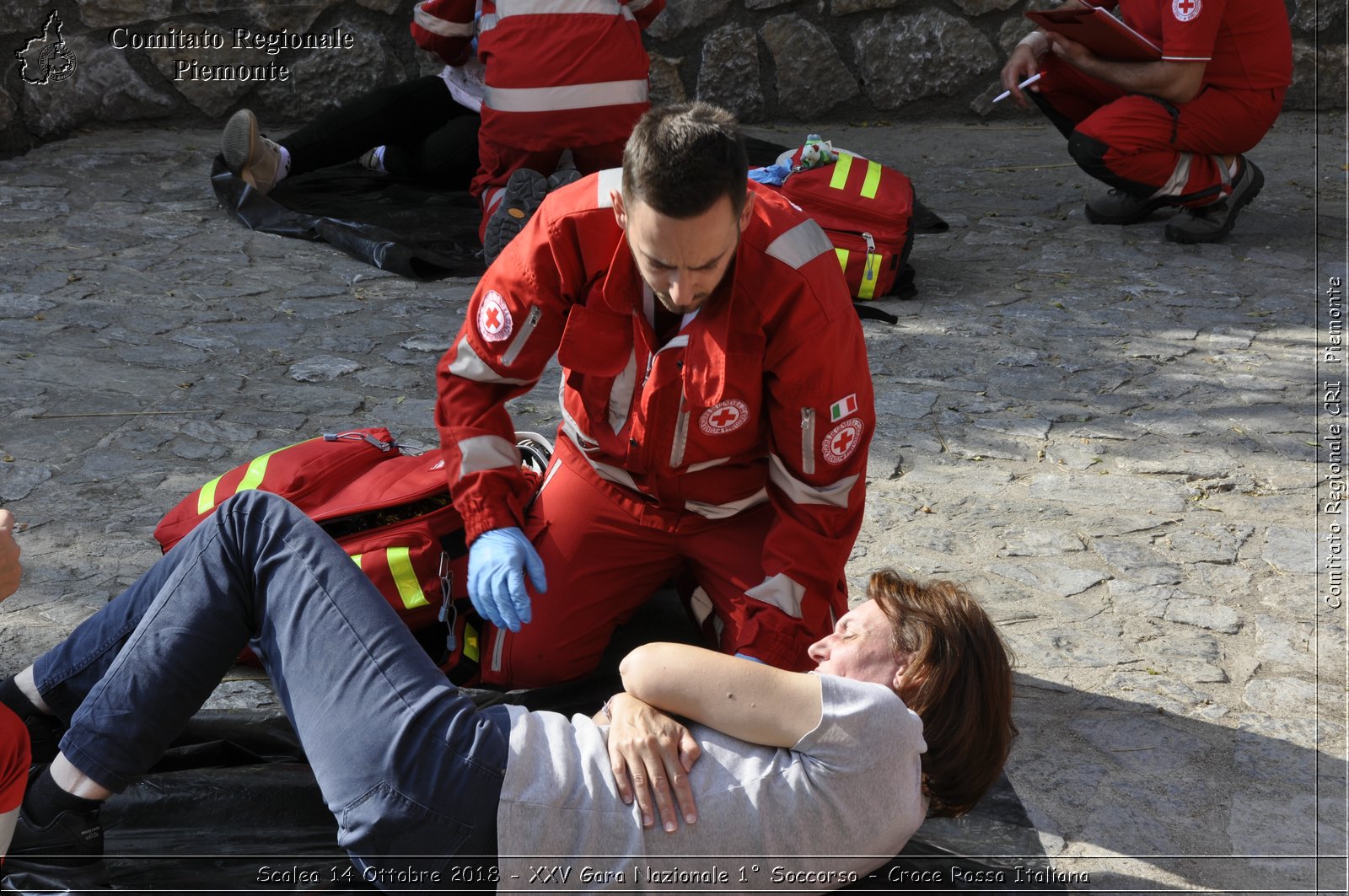 Scalea 14 Ottobre 2018 - XXV Gara Nazionale 1 Soccorso - Croce Rossa Italiana- Comitato Regionale del Piemonte