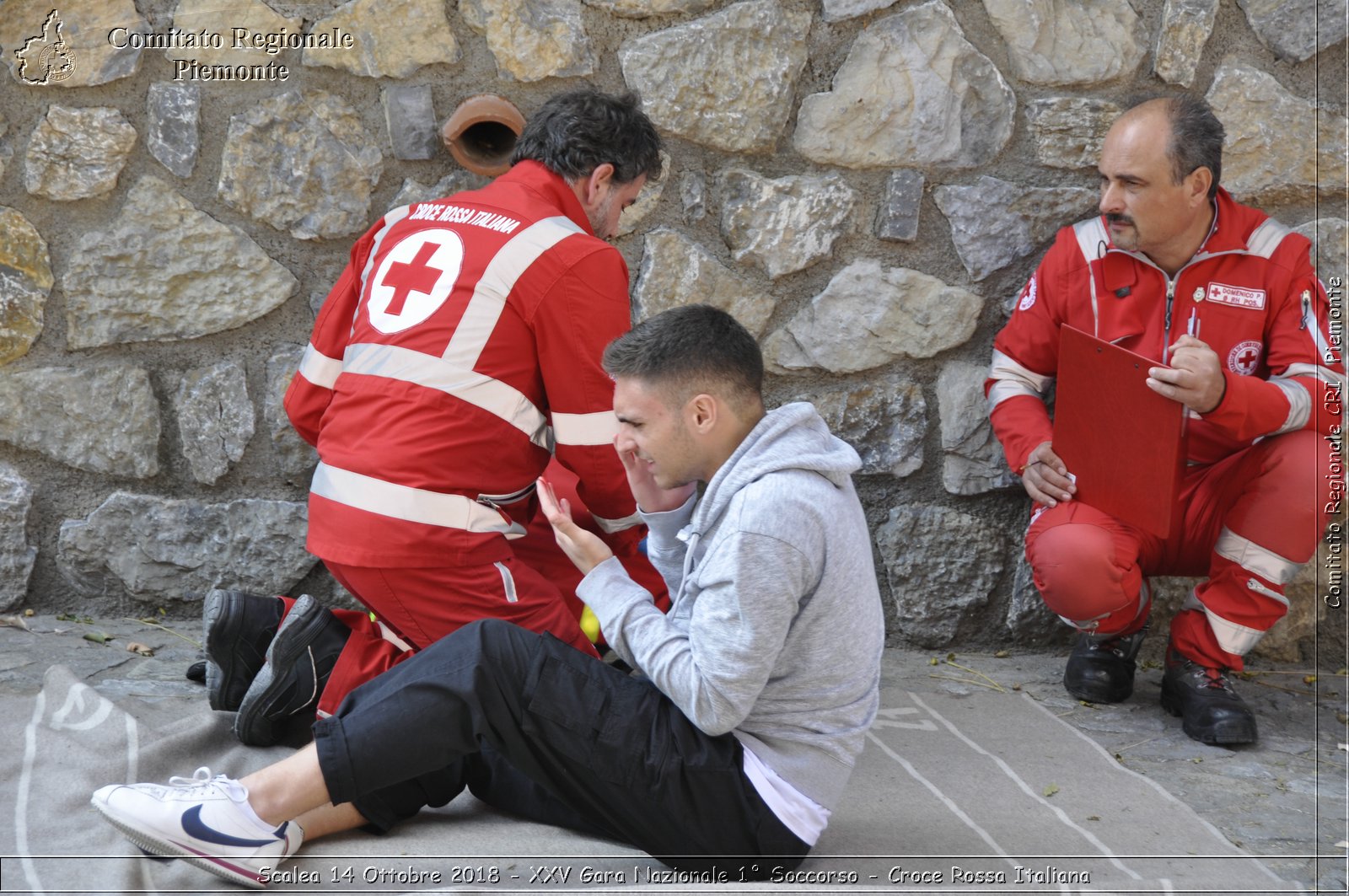 Scalea 14 Ottobre 2018 - XXV Gara Nazionale 1 Soccorso - Croce Rossa Italiana- Comitato Regionale del Piemonte