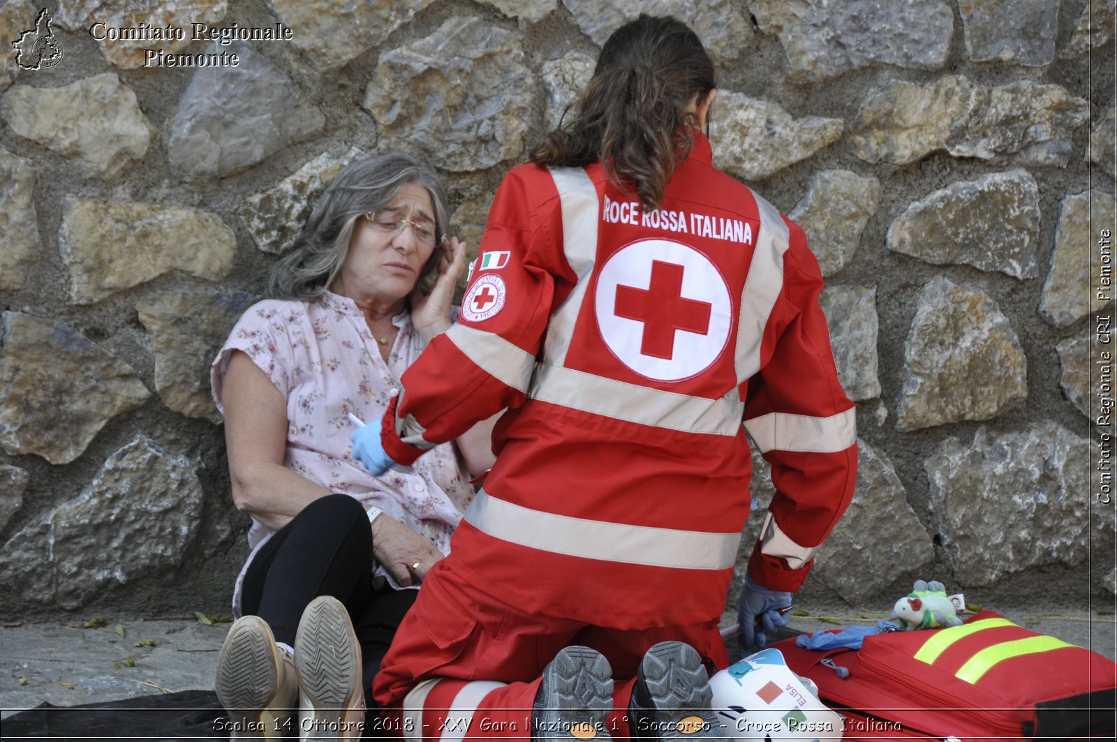 Scalea 14 Ottobre 2018 - XXV Gara Nazionale 1 Soccorso - Croce Rossa Italiana- Comitato Regionale del Piemonte