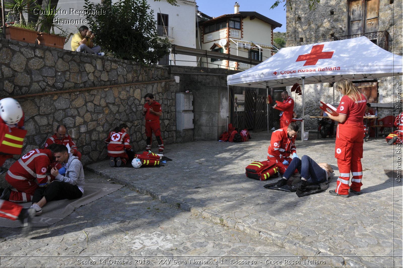 Scalea 14 Ottobre 2018 - XXV Gara Nazionale 1 Soccorso - Croce Rossa Italiana- Comitato Regionale del Piemonte