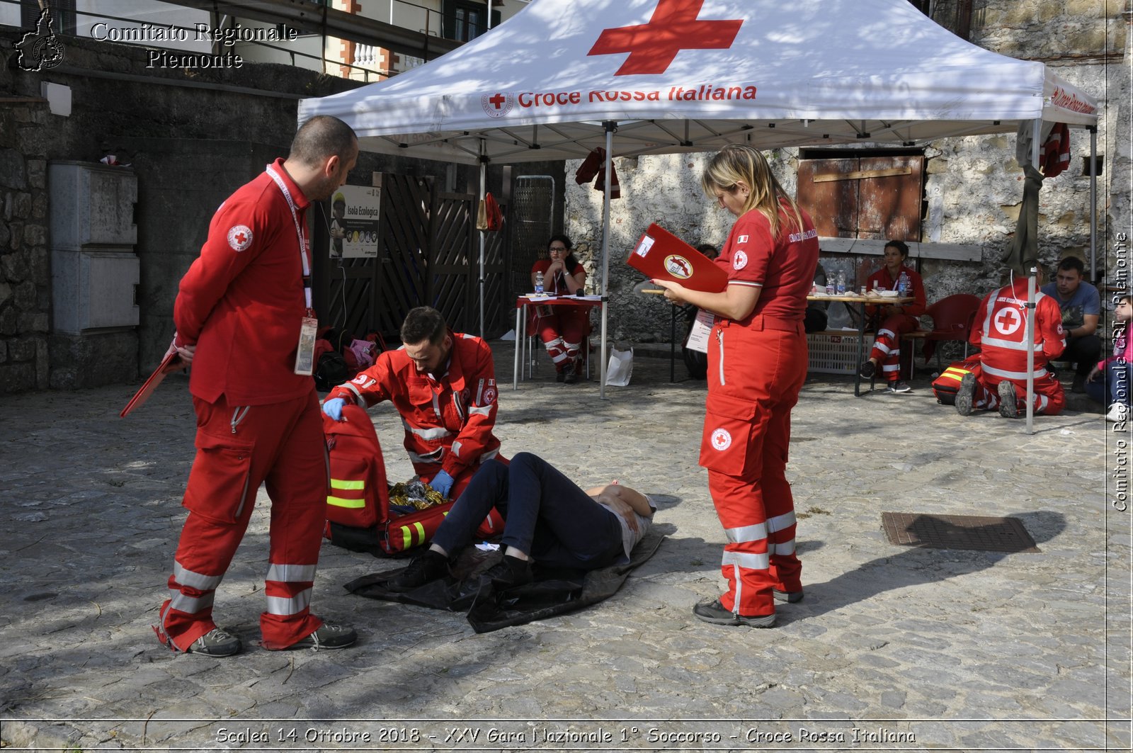 Scalea 14 Ottobre 2018 - XXV Gara Nazionale 1 Soccorso - Croce Rossa Italiana- Comitato Regionale del Piemonte