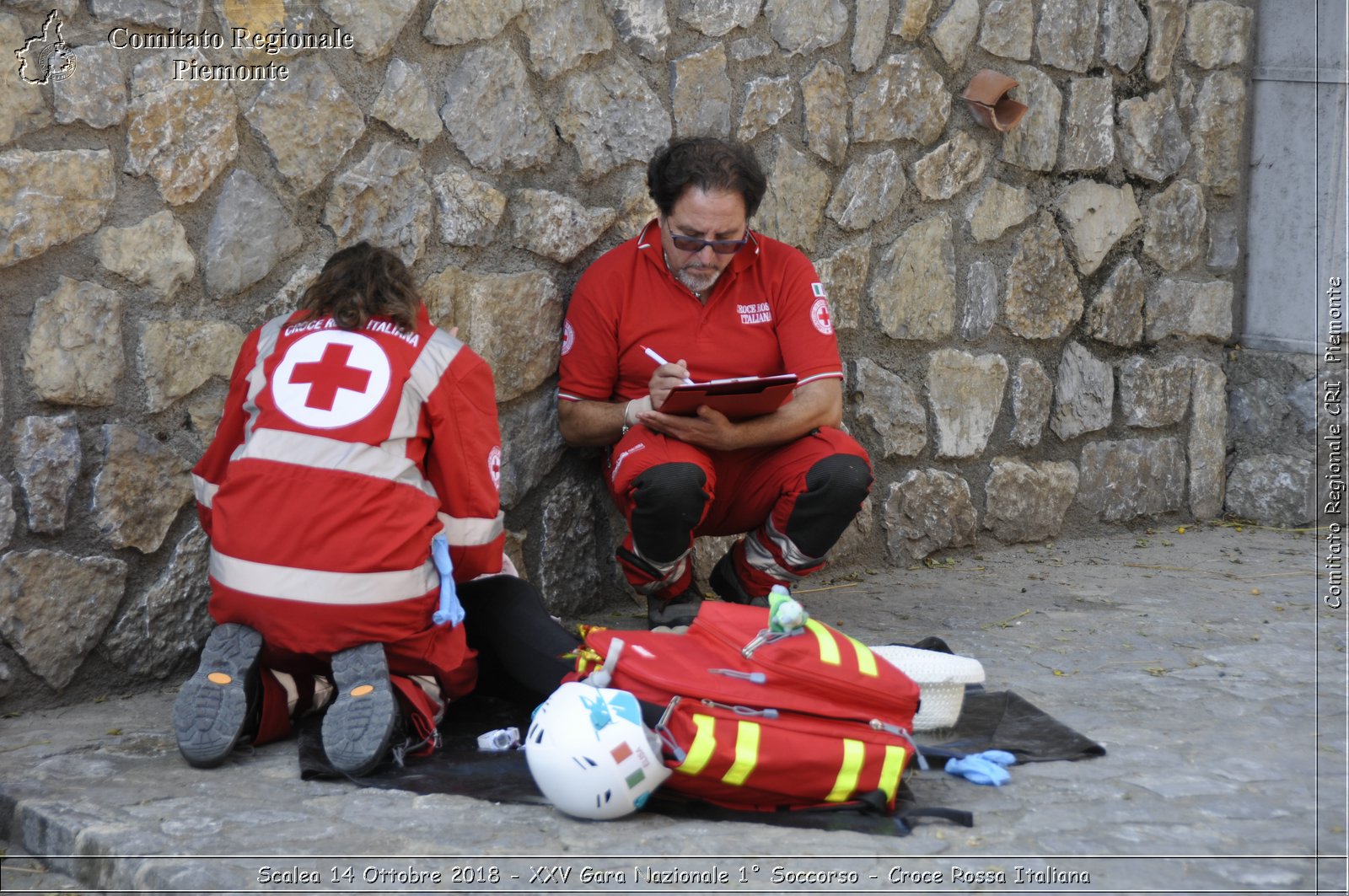 Scalea 14 Ottobre 2018 - XXV Gara Nazionale 1 Soccorso - Croce Rossa Italiana- Comitato Regionale del Piemonte