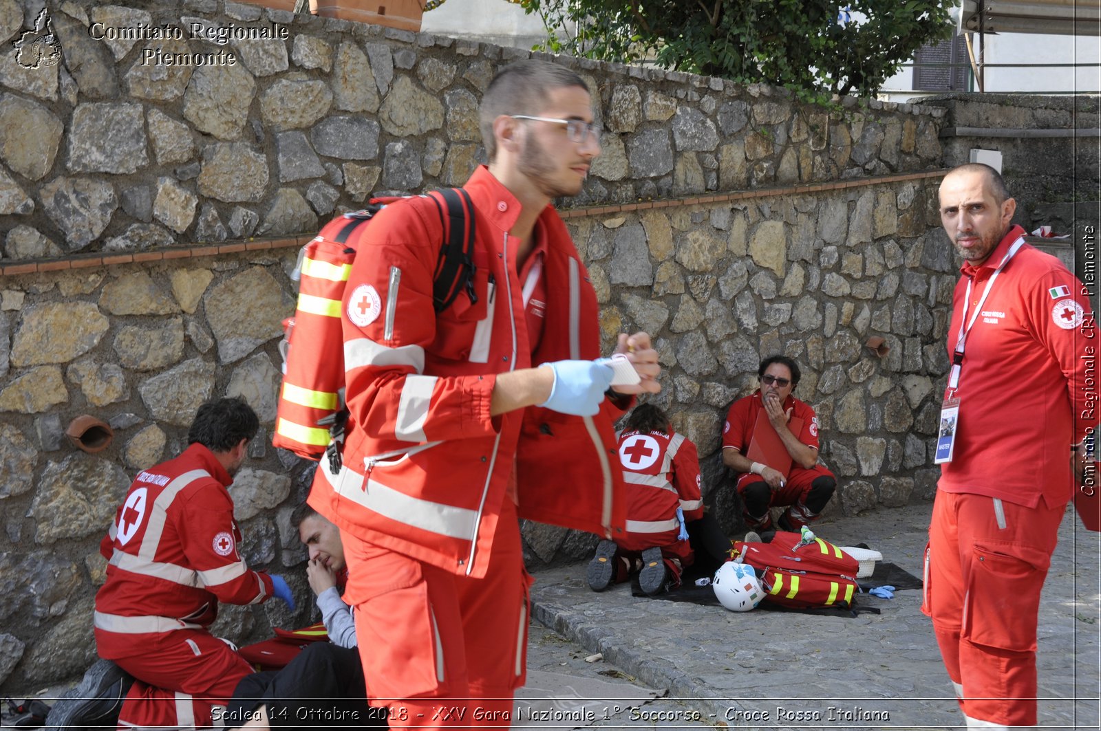 Scalea 14 Ottobre 2018 - XXV Gara Nazionale 1 Soccorso - Croce Rossa Italiana- Comitato Regionale del Piemonte