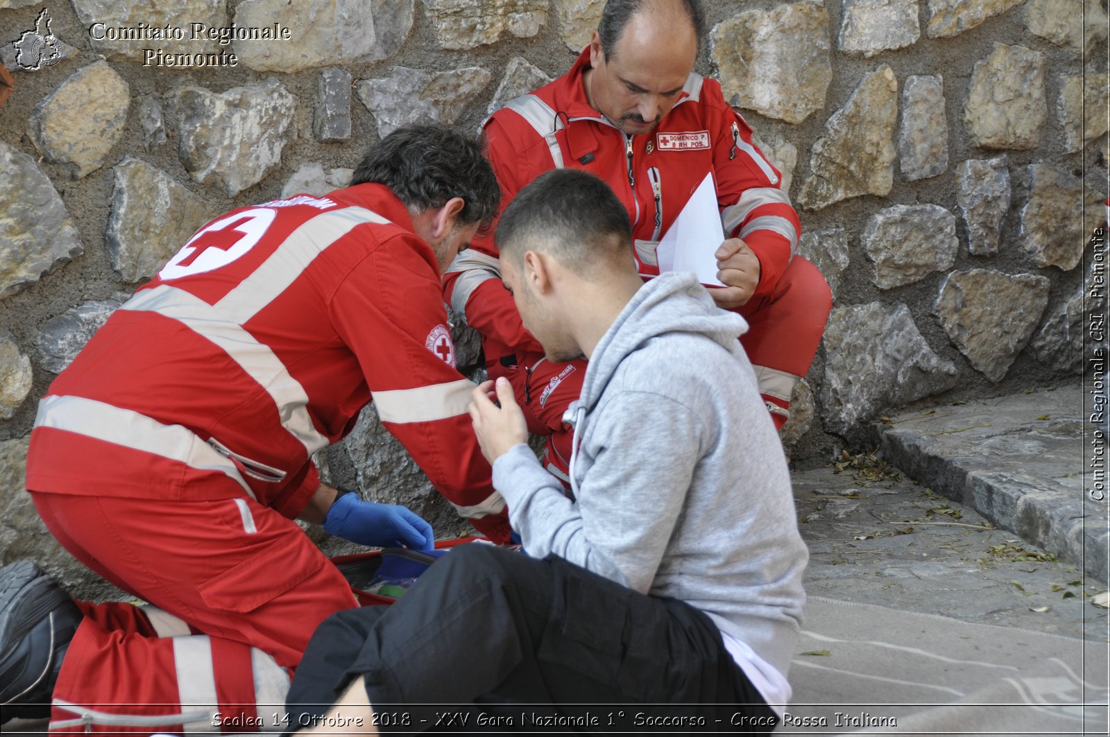 Scalea 14 Ottobre 2018 - XXV Gara Nazionale 1 Soccorso - Croce Rossa Italiana- Comitato Regionale del Piemonte