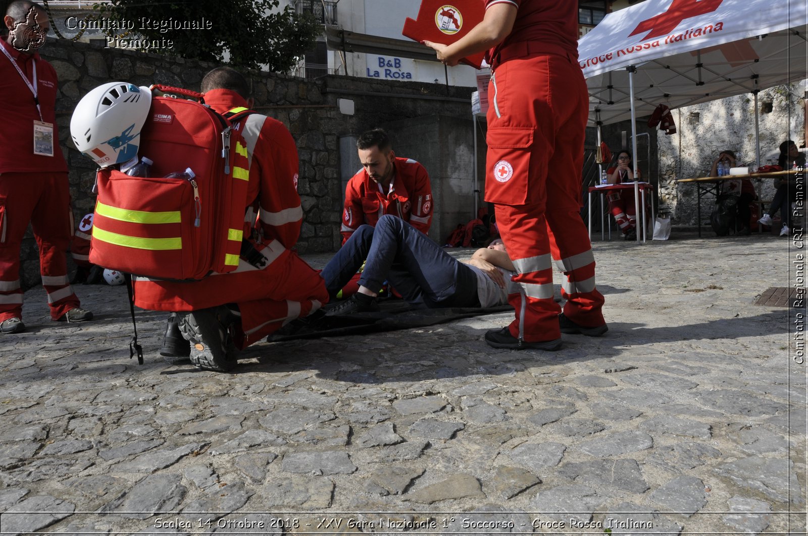 Scalea 14 Ottobre 2018 - XXV Gara Nazionale 1 Soccorso - Croce Rossa Italiana- Comitato Regionale del Piemonte