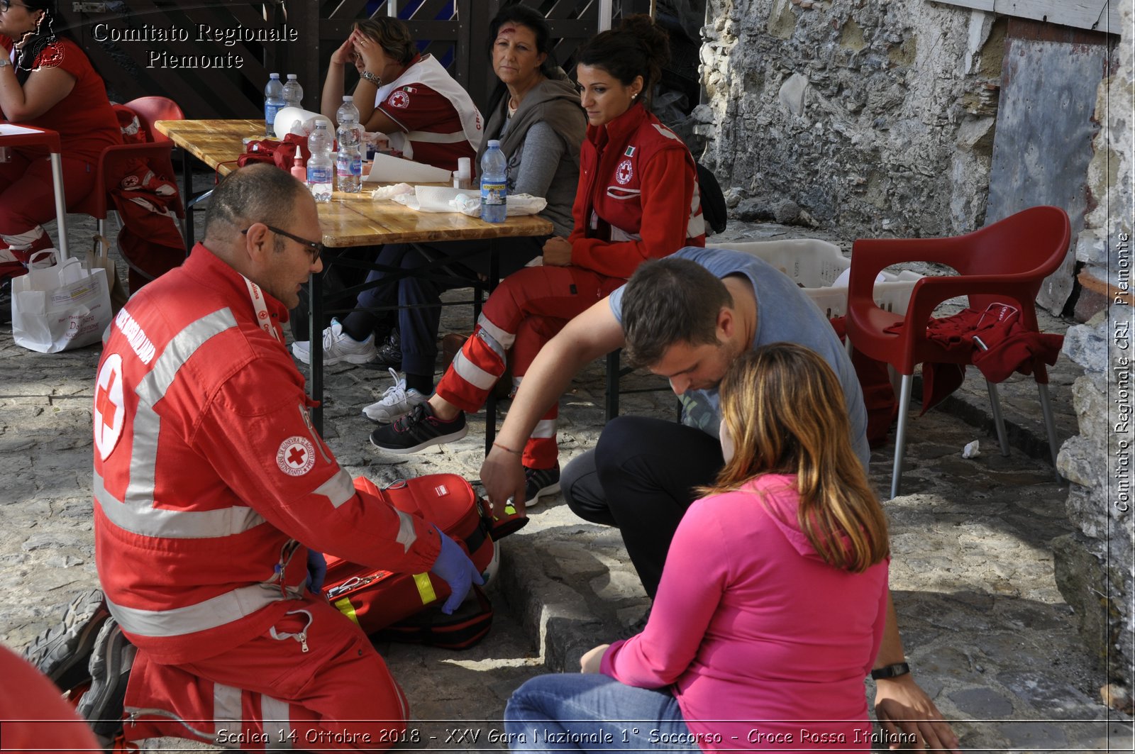 Scalea 14 Ottobre 2018 - XXV Gara Nazionale 1 Soccorso - Croce Rossa Italiana- Comitato Regionale del Piemonte