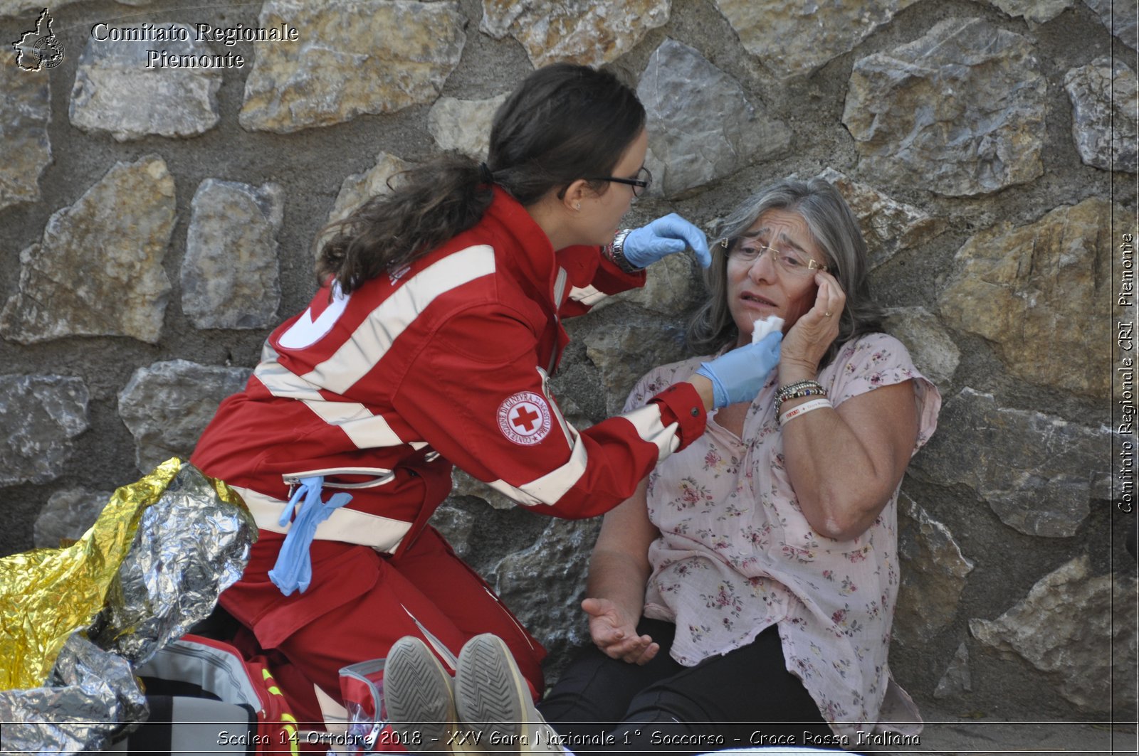 Scalea 14 Ottobre 2018 - XXV Gara Nazionale 1 Soccorso - Croce Rossa Italiana- Comitato Regionale del Piemonte