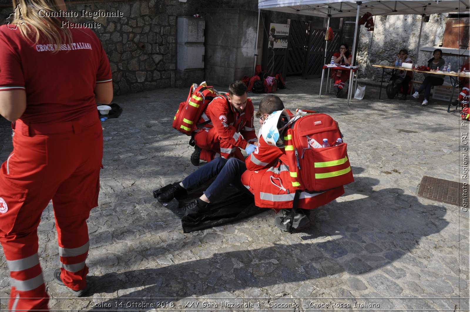 Scalea 14 Ottobre 2018 - XXV Gara Nazionale 1 Soccorso - Croce Rossa Italiana- Comitato Regionale del Piemonte