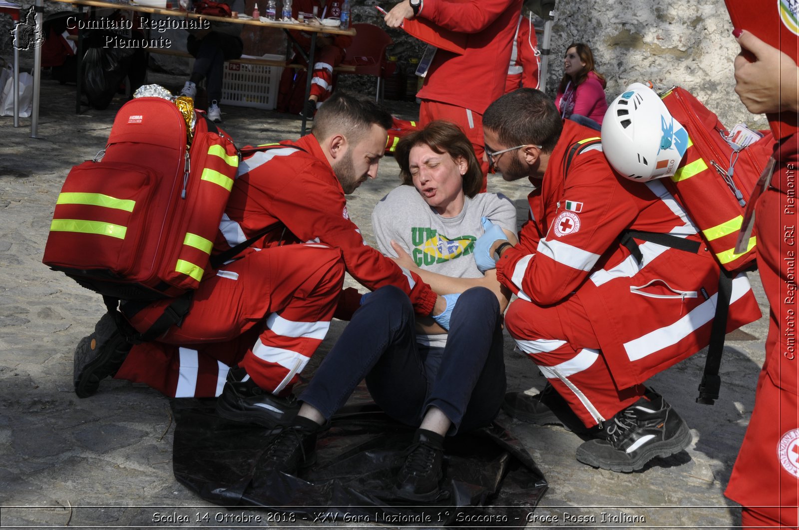 Scalea 14 Ottobre 2018 - XXV Gara Nazionale 1 Soccorso - Croce Rossa Italiana- Comitato Regionale del Piemonte