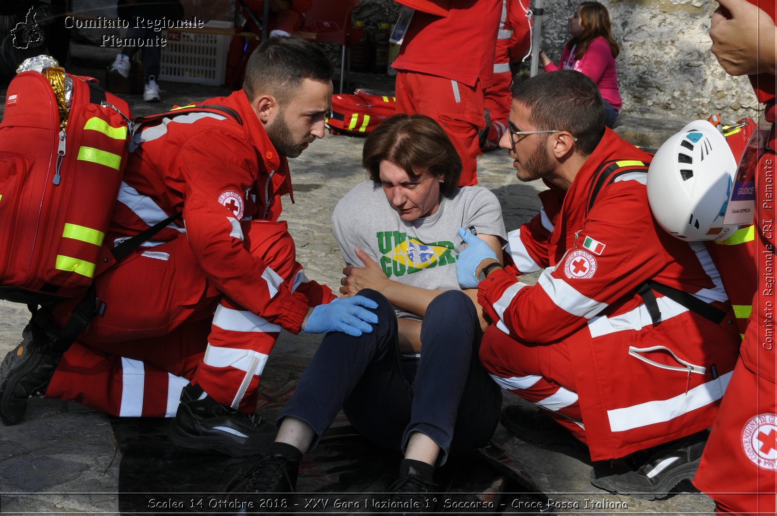 Scalea 14 Ottobre 2018 - XXV Gara Nazionale 1 Soccorso - Croce Rossa Italiana- Comitato Regionale del Piemonte