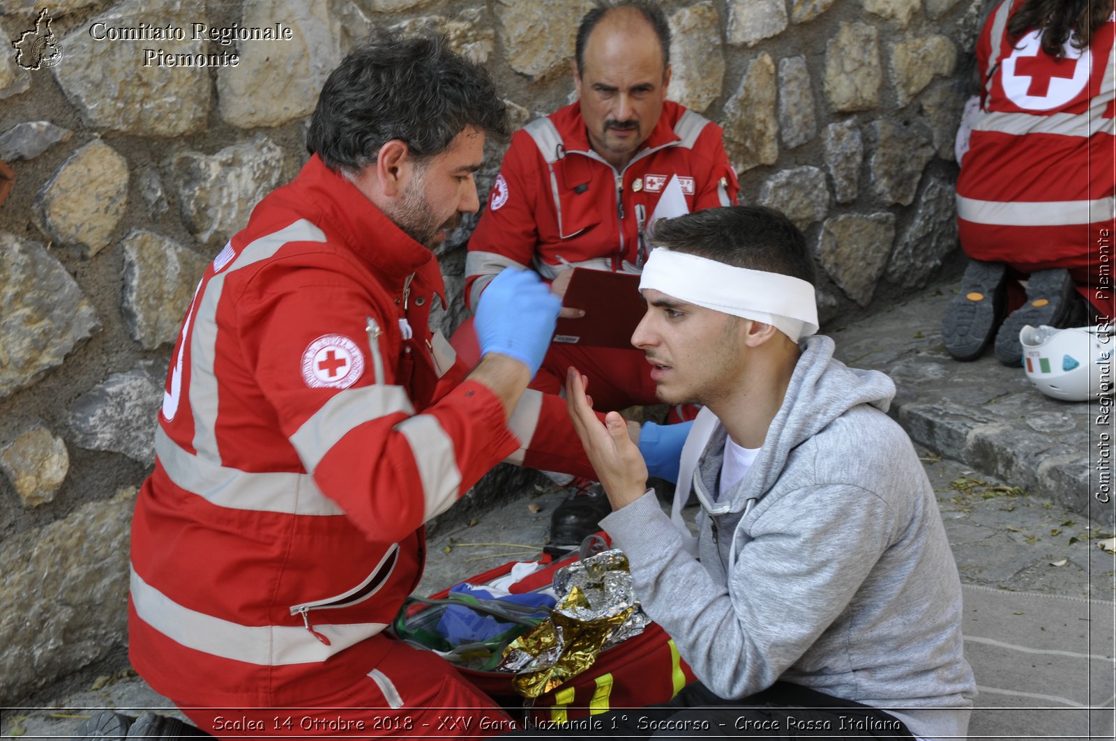 Scalea 14 Ottobre 2018 - XXV Gara Nazionale 1 Soccorso - Croce Rossa Italiana- Comitato Regionale del Piemonte