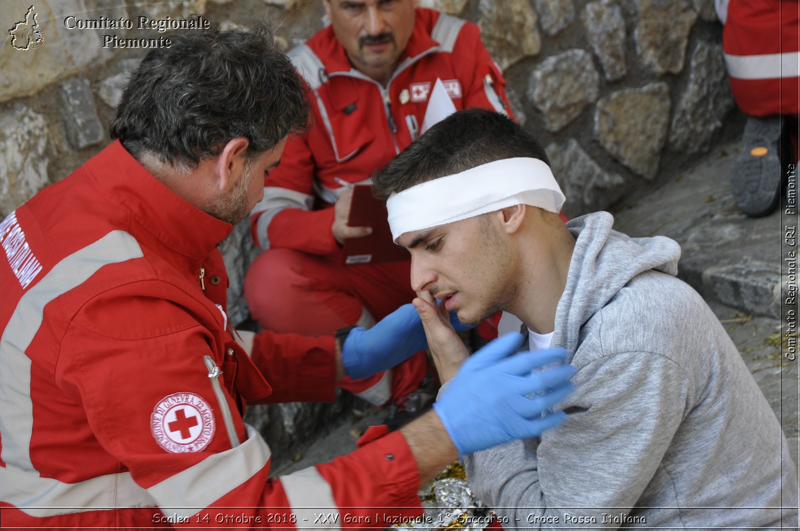 Scalea 14 Ottobre 2018 - XXV Gara Nazionale 1 Soccorso - Croce Rossa Italiana- Comitato Regionale del Piemonte