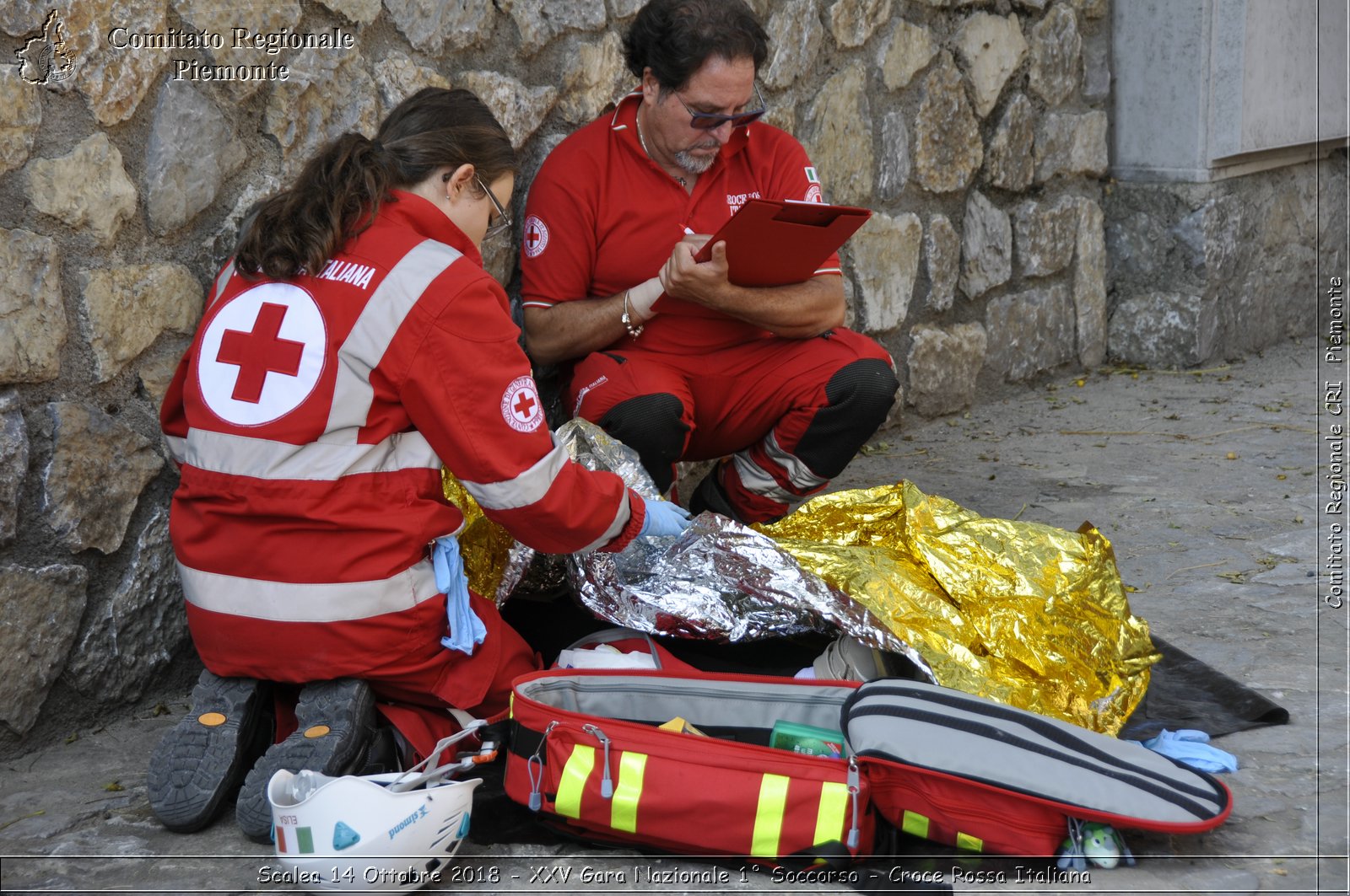 Scalea 14 Ottobre 2018 - XXV Gara Nazionale 1 Soccorso - Croce Rossa Italiana- Comitato Regionale del Piemonte