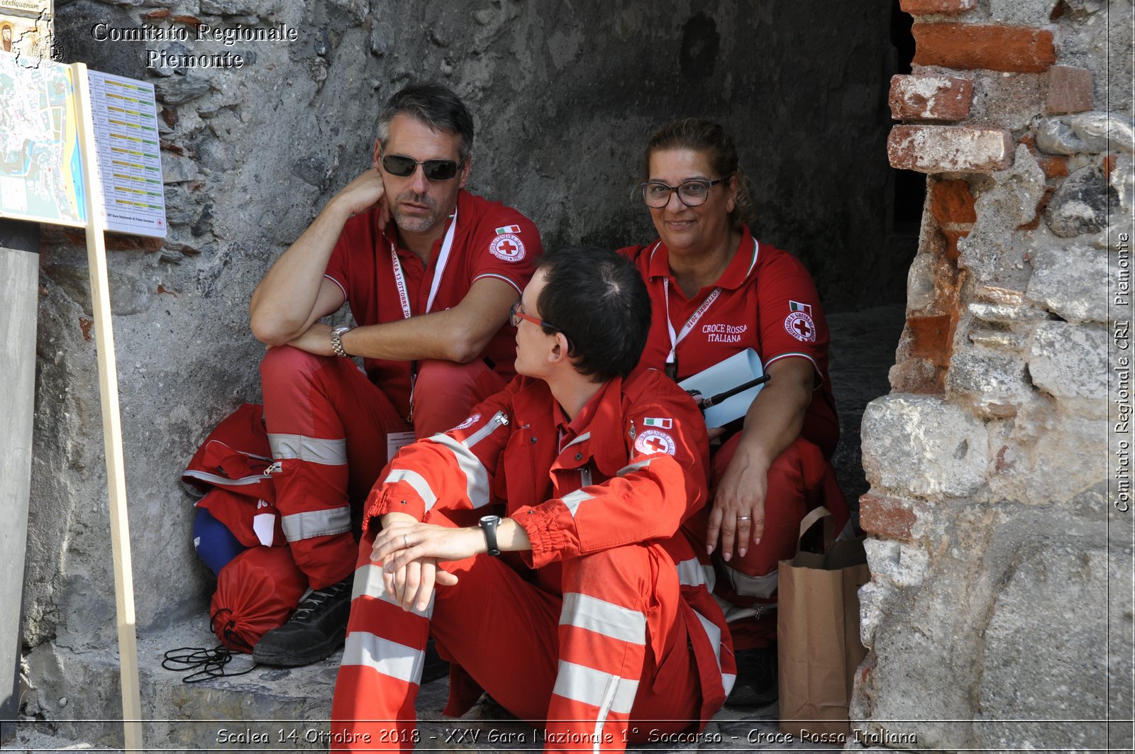 Scalea 14 Ottobre 2018 - XXV Gara Nazionale 1 Soccorso - Croce Rossa Italiana- Comitato Regionale del Piemonte