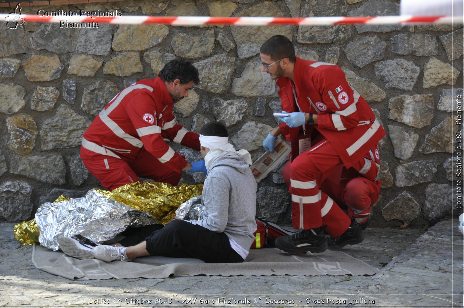 Scalea 14 Ottobre 2018 - XXV Gara Nazionale 1 Soccorso - Croce Rossa Italiana- Comitato Regionale del Piemonte