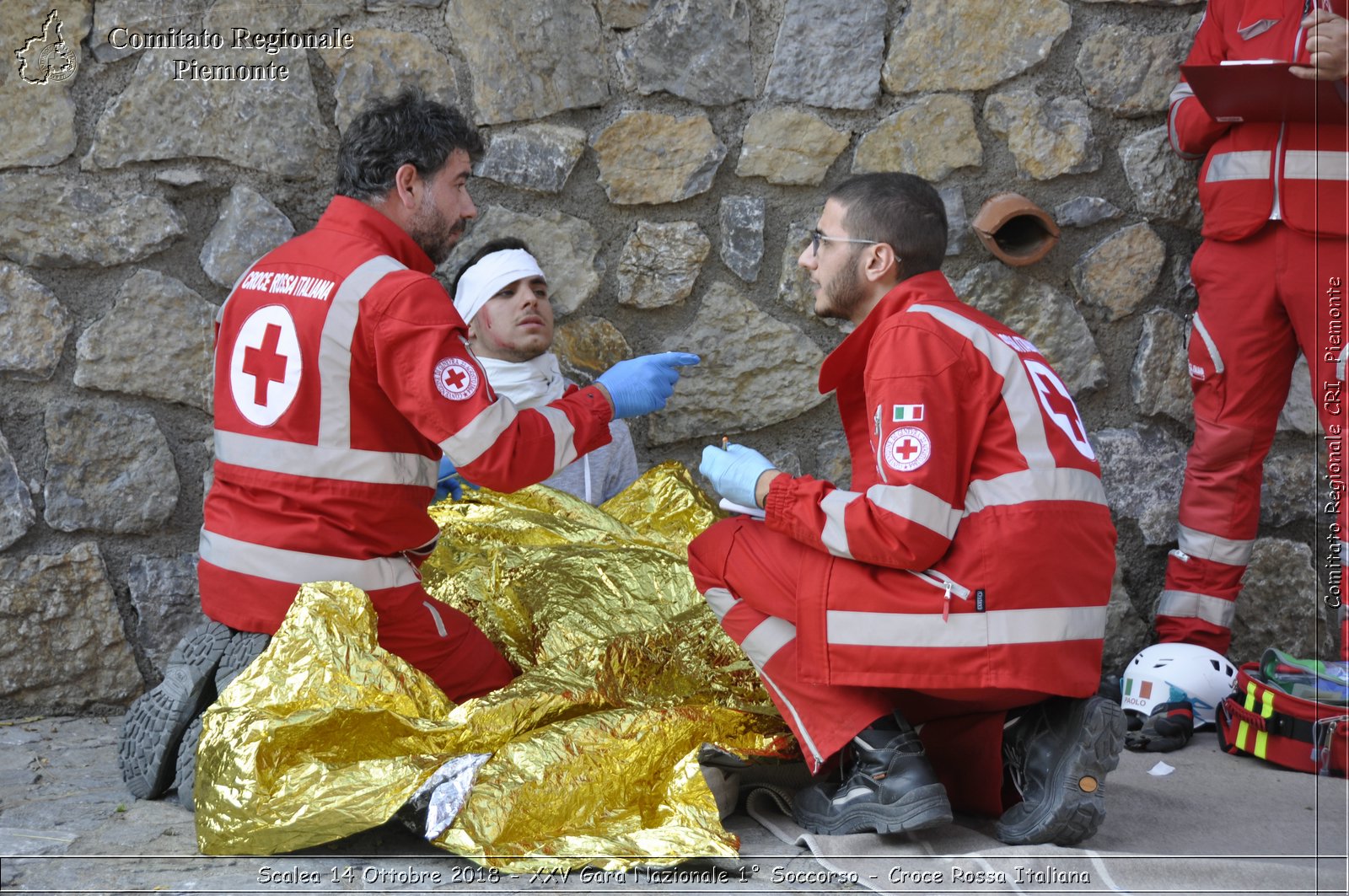 Scalea 14 Ottobre 2018 - XXV Gara Nazionale 1 Soccorso - Croce Rossa Italiana- Comitato Regionale del Piemonte