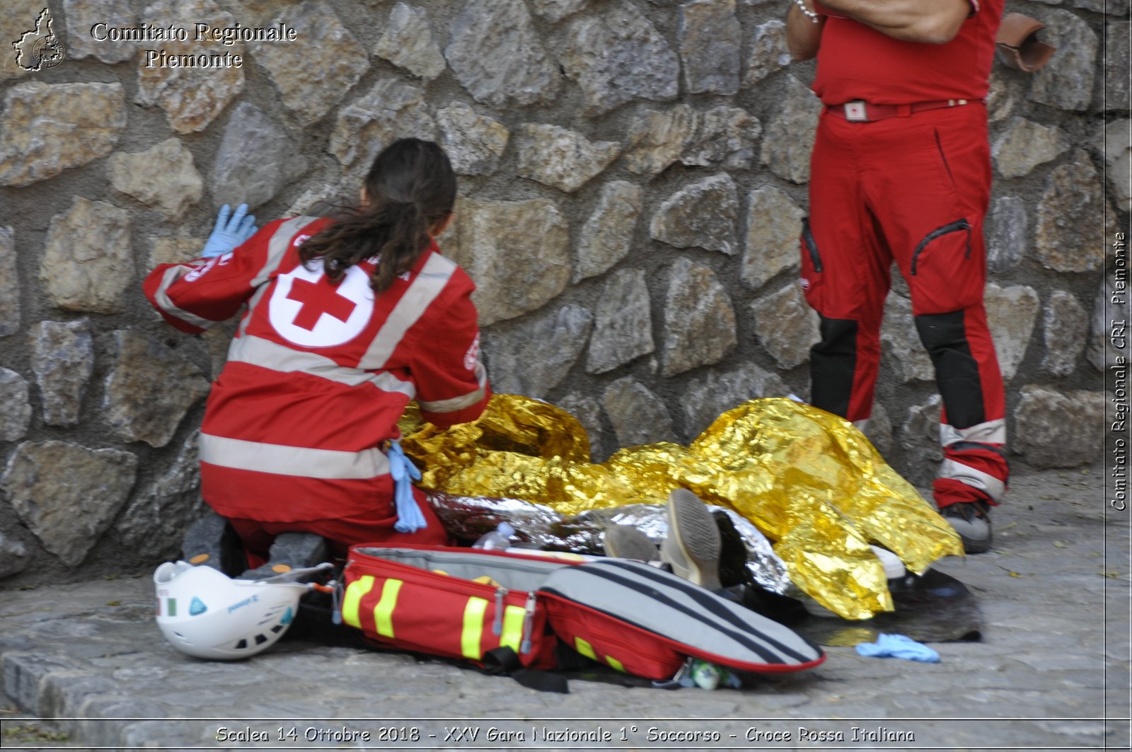 Scalea 14 Ottobre 2018 - XXV Gara Nazionale 1 Soccorso - Croce Rossa Italiana- Comitato Regionale del Piemonte