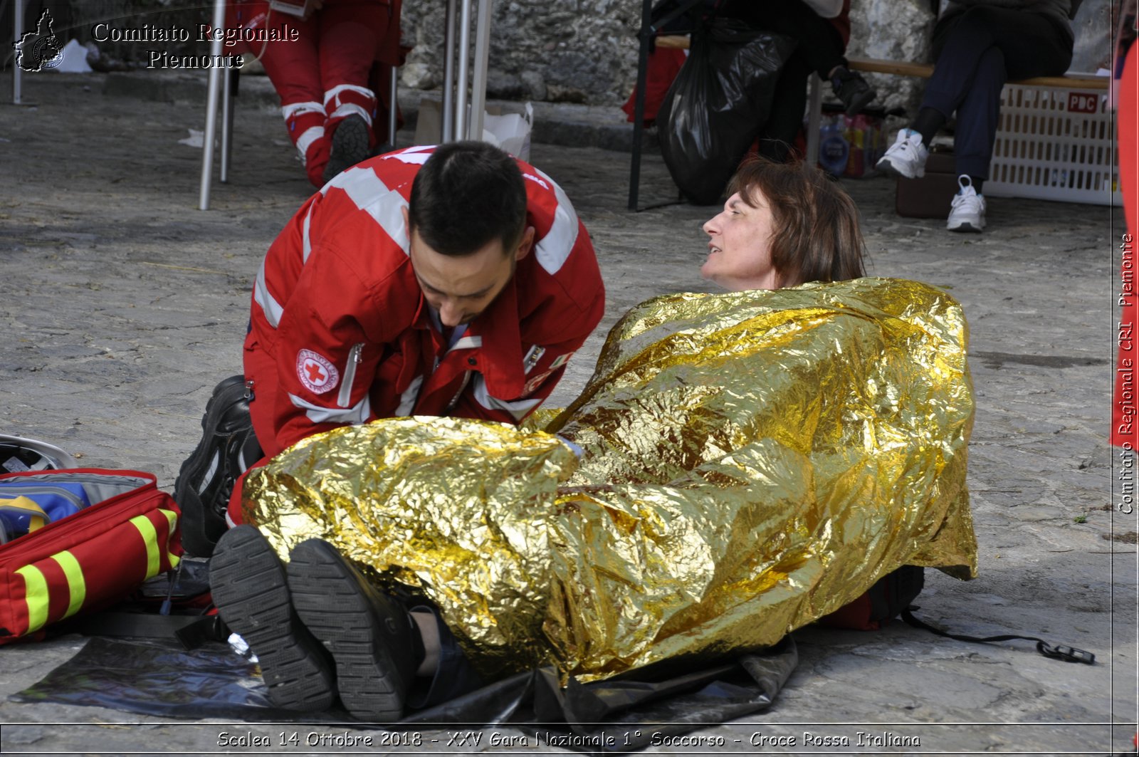 Scalea 14 Ottobre 2018 - XXV Gara Nazionale 1 Soccorso - Croce Rossa Italiana- Comitato Regionale del Piemonte