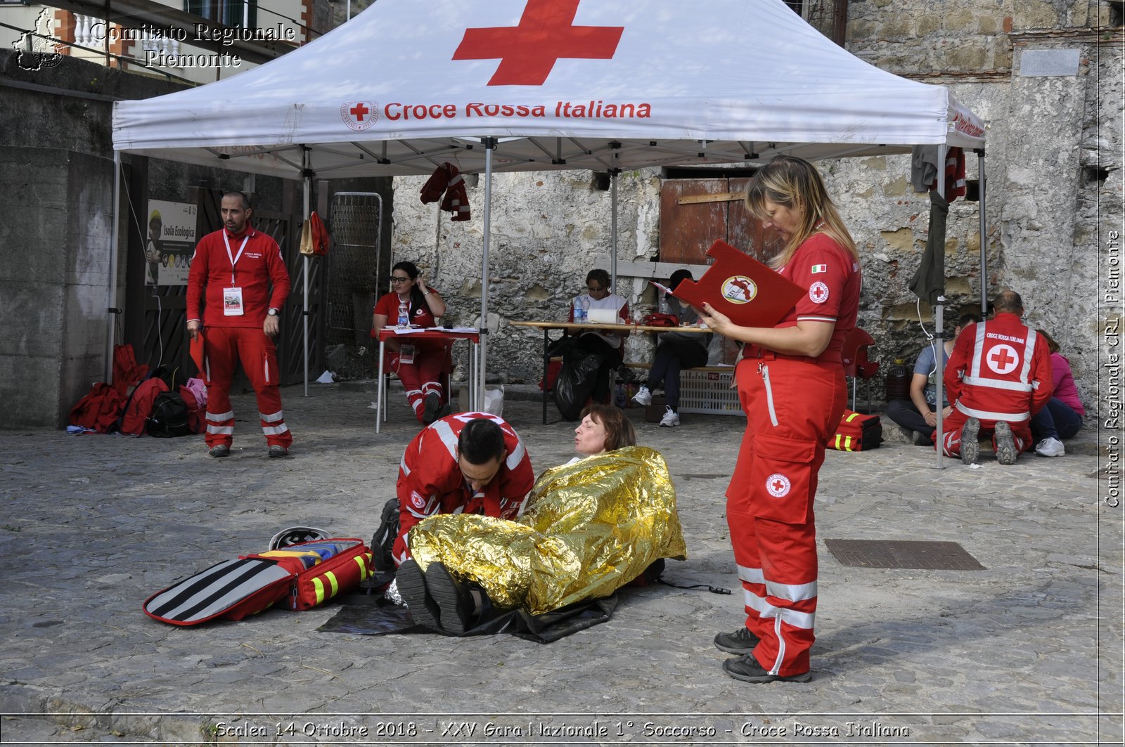 Scalea 14 Ottobre 2018 - XXV Gara Nazionale 1 Soccorso - Croce Rossa Italiana- Comitato Regionale del Piemonte