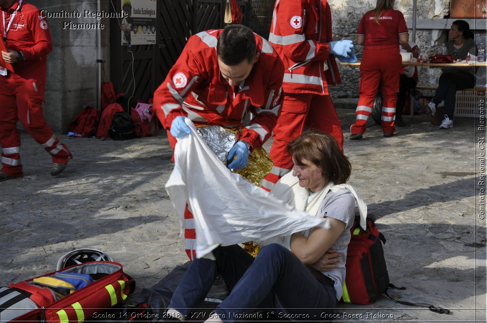 Scalea 14 Ottobre 2018 - XXV Gara Nazionale 1 Soccorso - Croce Rossa Italiana- Comitato Regionale del Piemonte