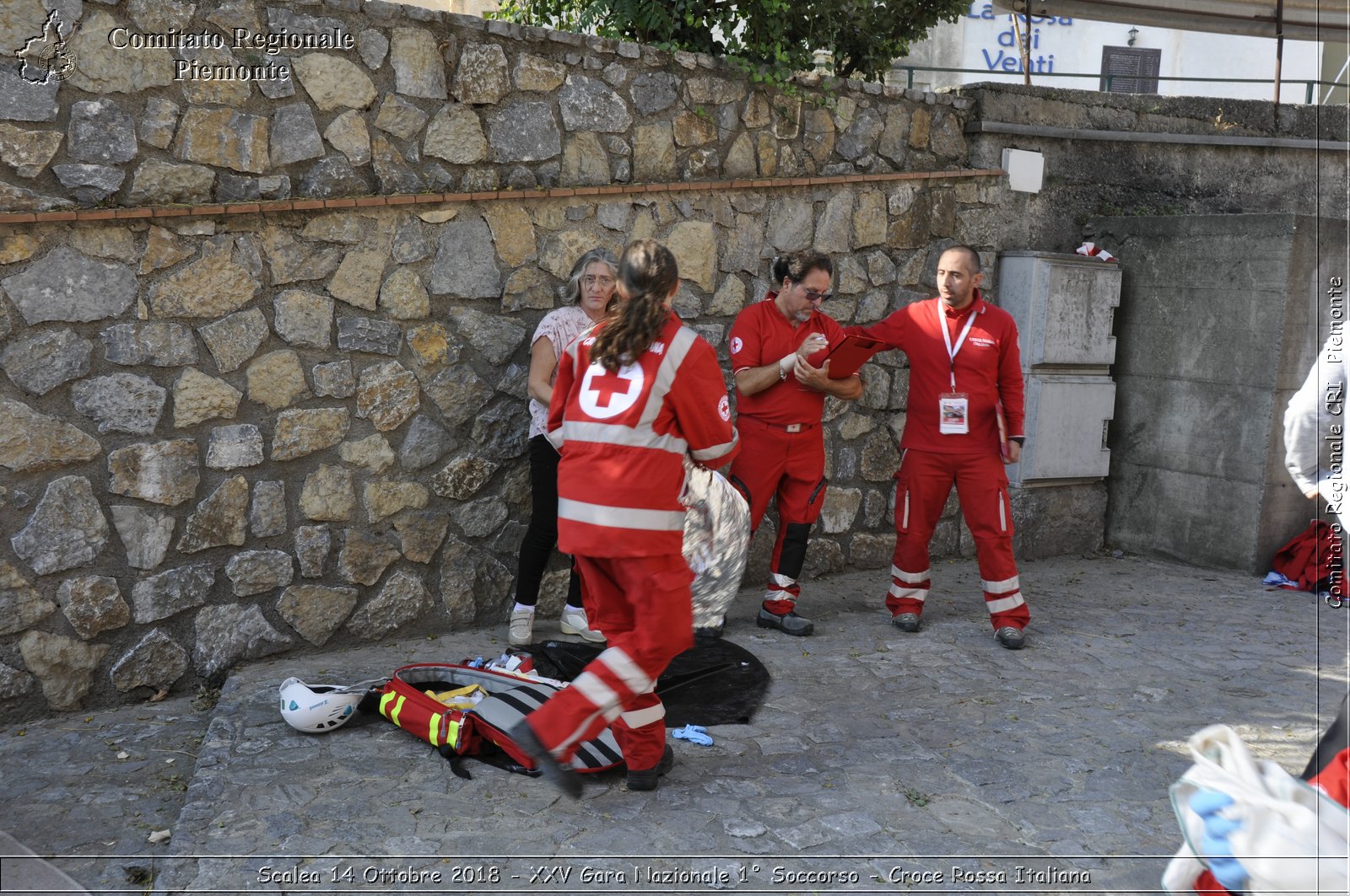 Scalea 14 Ottobre 2018 - XXV Gara Nazionale 1 Soccorso - Croce Rossa Italiana- Comitato Regionale del Piemonte