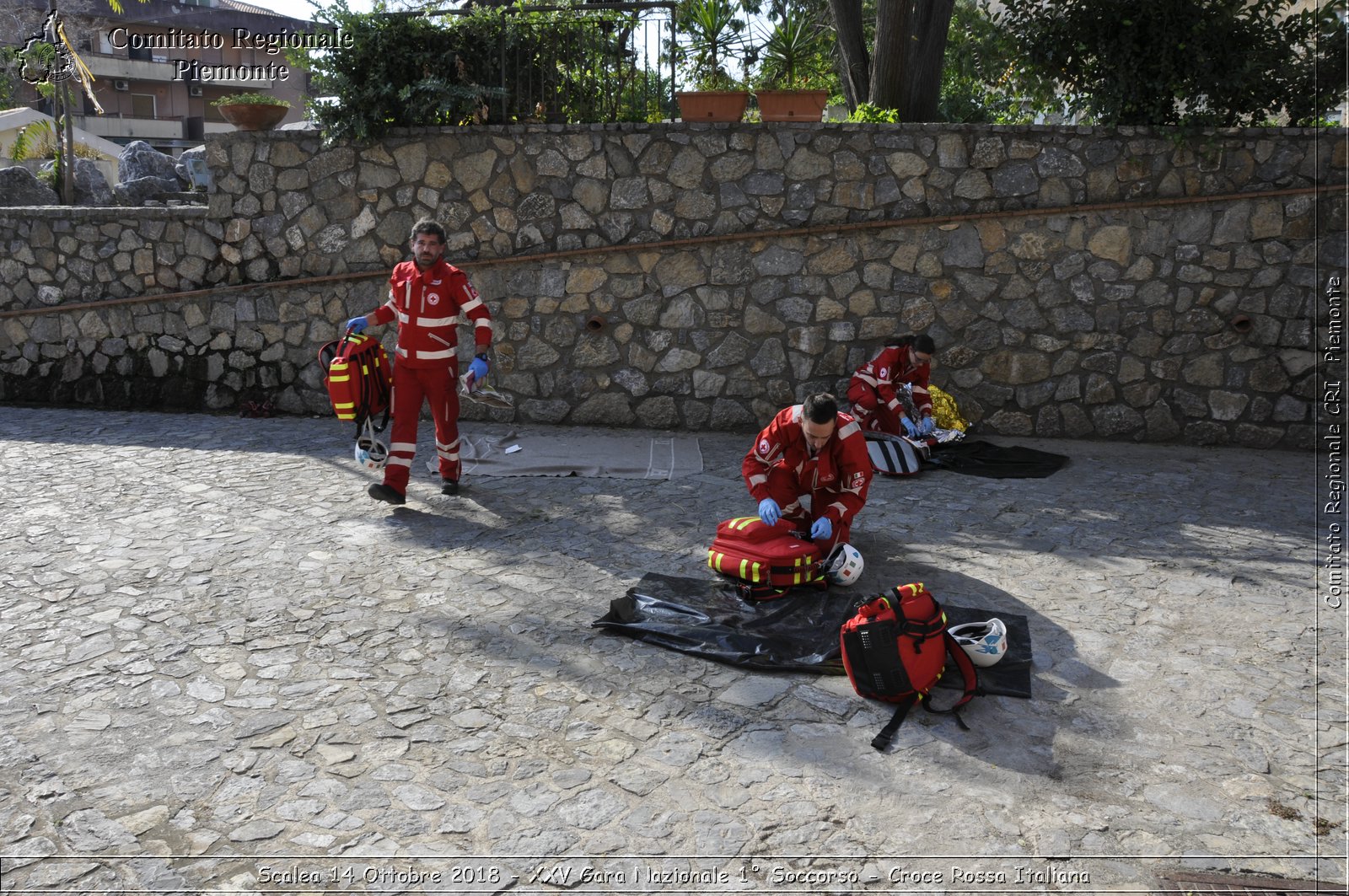 Scalea 14 Ottobre 2018 - XXV Gara Nazionale 1 Soccorso - Croce Rossa Italiana- Comitato Regionale del Piemonte