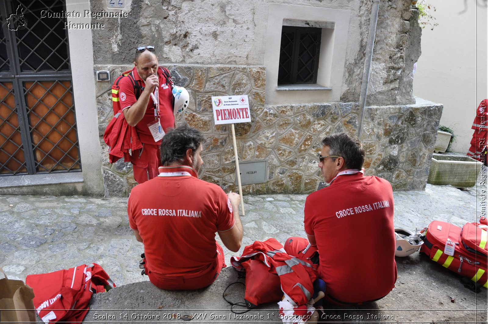 Scalea 14 Ottobre 2018 - XXV Gara Nazionale 1 Soccorso - Croce Rossa Italiana- Comitato Regionale del Piemonte