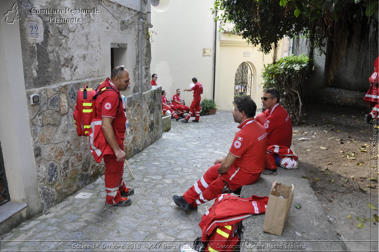 Scalea 14 Ottobre 2018 - XXV Gara Nazionale 1 Soccorso - Croce Rossa Italiana- Comitato Regionale del Piemonte