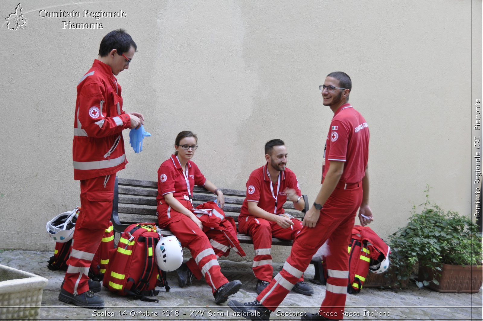 Scalea 14 Ottobre 2018 - XXV Gara Nazionale 1 Soccorso - Croce Rossa Italiana- Comitato Regionale del Piemonte