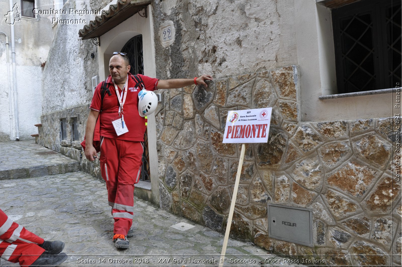 Scalea 14 Ottobre 2018 - XXV Gara Nazionale 1 Soccorso - Croce Rossa Italiana- Comitato Regionale del Piemonte