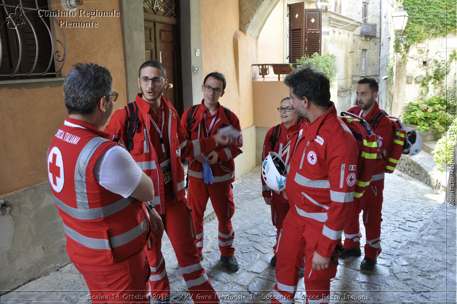 Scalea 14 Ottobre 2018 - XXV Gara Nazionale 1 Soccorso - Croce Rossa Italiana- Comitato Regionale del Piemonte