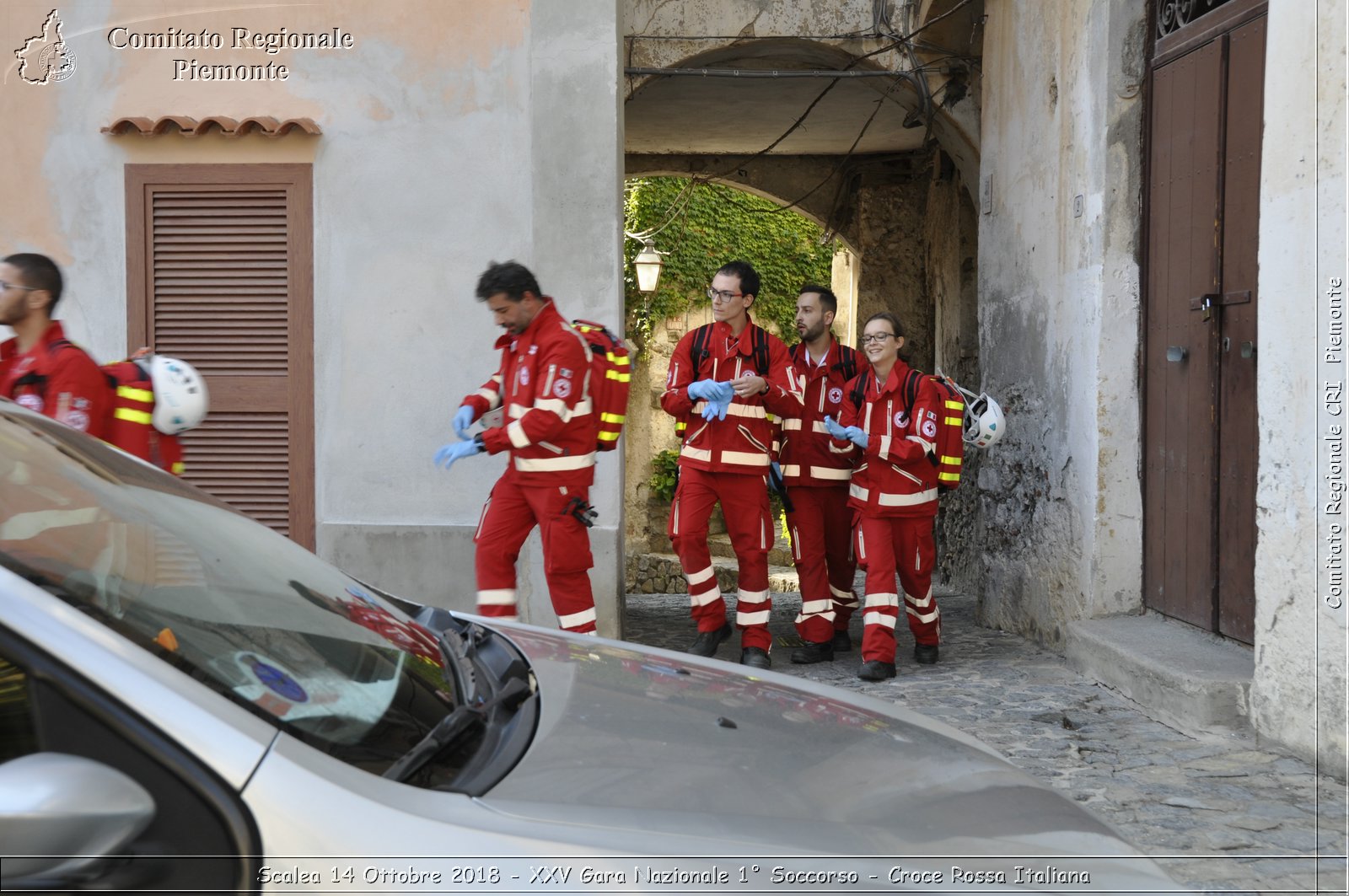 Scalea 14 Ottobre 2018 - XXV Gara Nazionale 1 Soccorso - Croce Rossa Italiana- Comitato Regionale del Piemonte