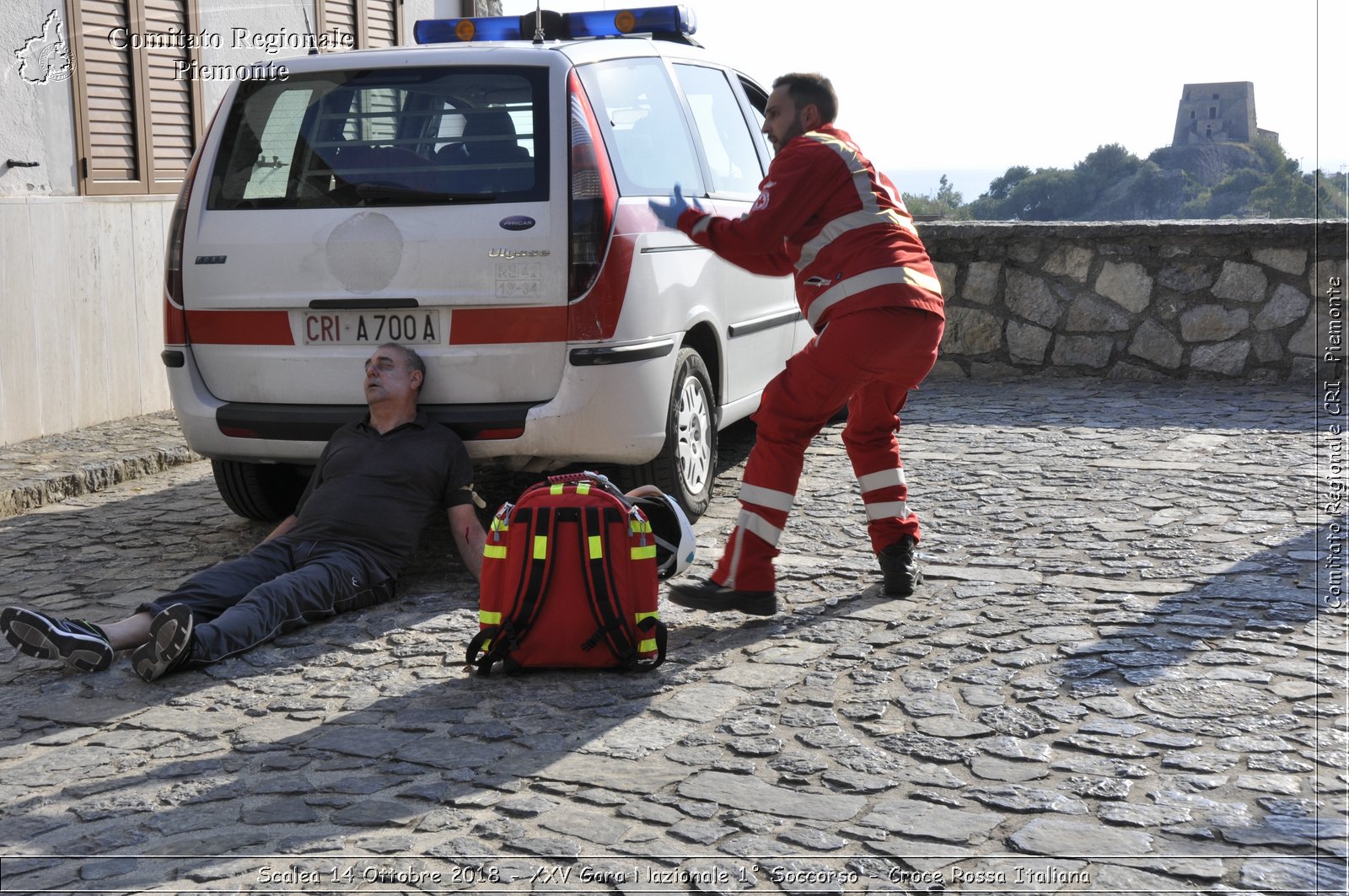 Scalea 14 Ottobre 2018 - XXV Gara Nazionale 1 Soccorso - Croce Rossa Italiana- Comitato Regionale del Piemonte