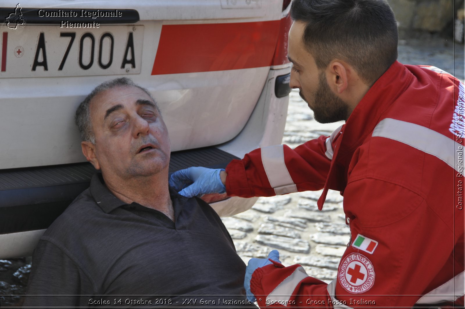 Scalea 14 Ottobre 2018 - XXV Gara Nazionale 1 Soccorso - Croce Rossa Italiana- Comitato Regionale del Piemonte