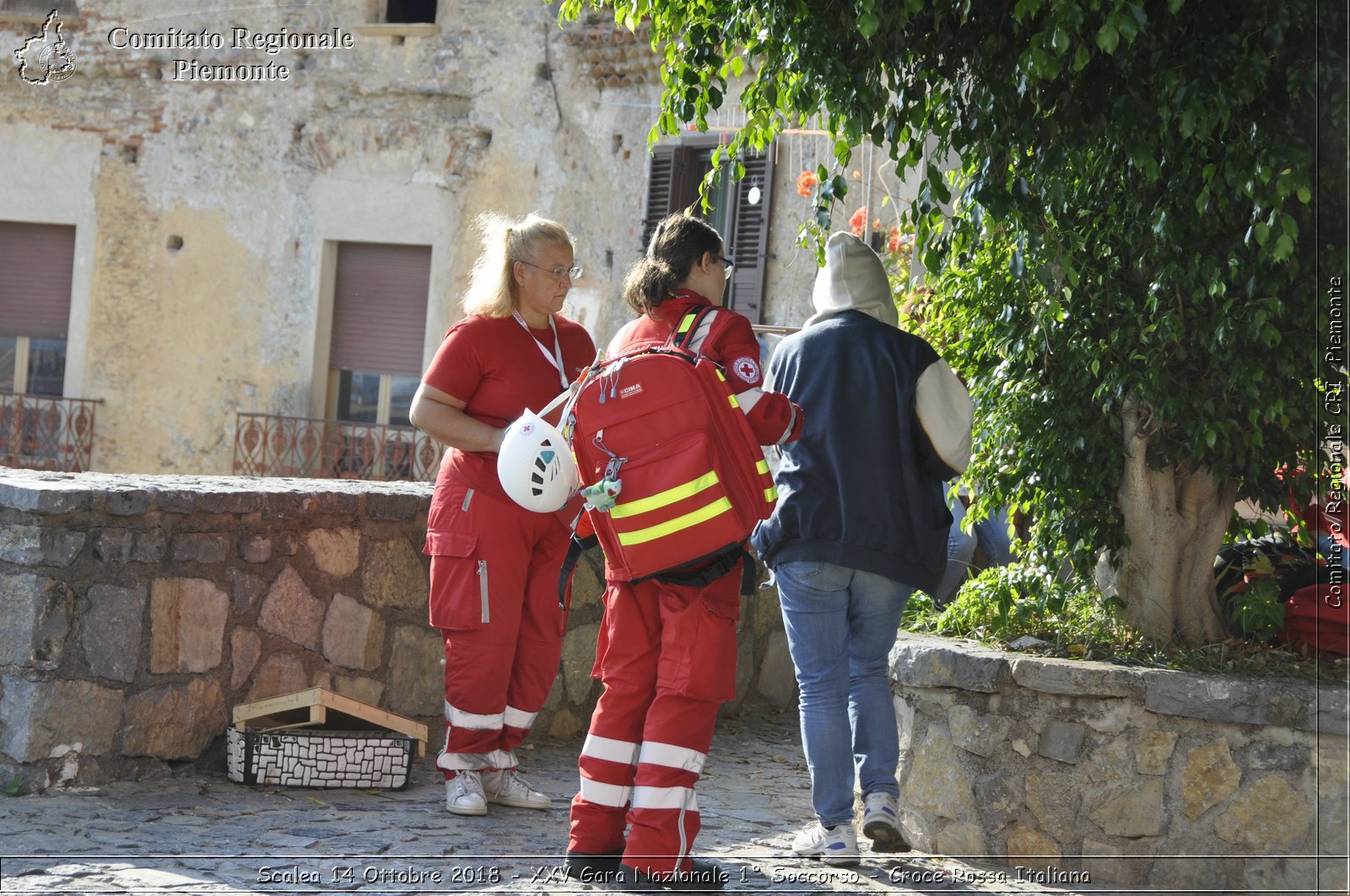 Scalea 14 Ottobre 2018 - XXV Gara Nazionale 1 Soccorso - Croce Rossa Italiana- Comitato Regionale del Piemonte