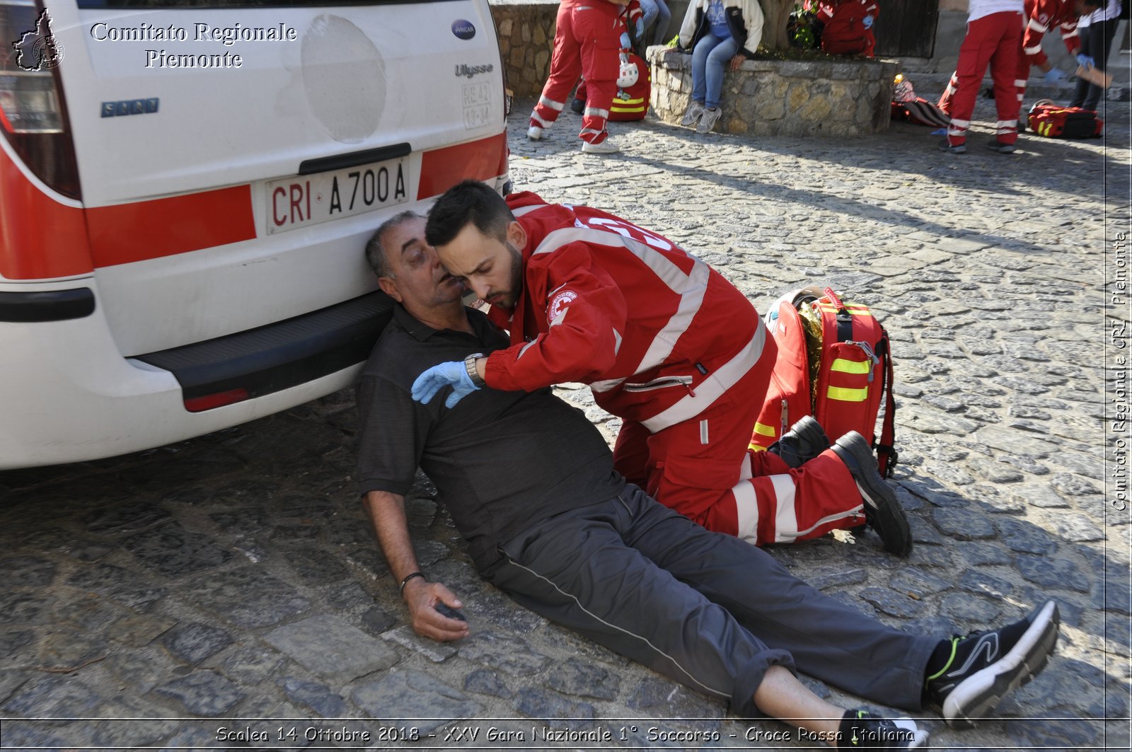 Scalea 14 Ottobre 2018 - XXV Gara Nazionale 1 Soccorso - Croce Rossa Italiana- Comitato Regionale del Piemonte