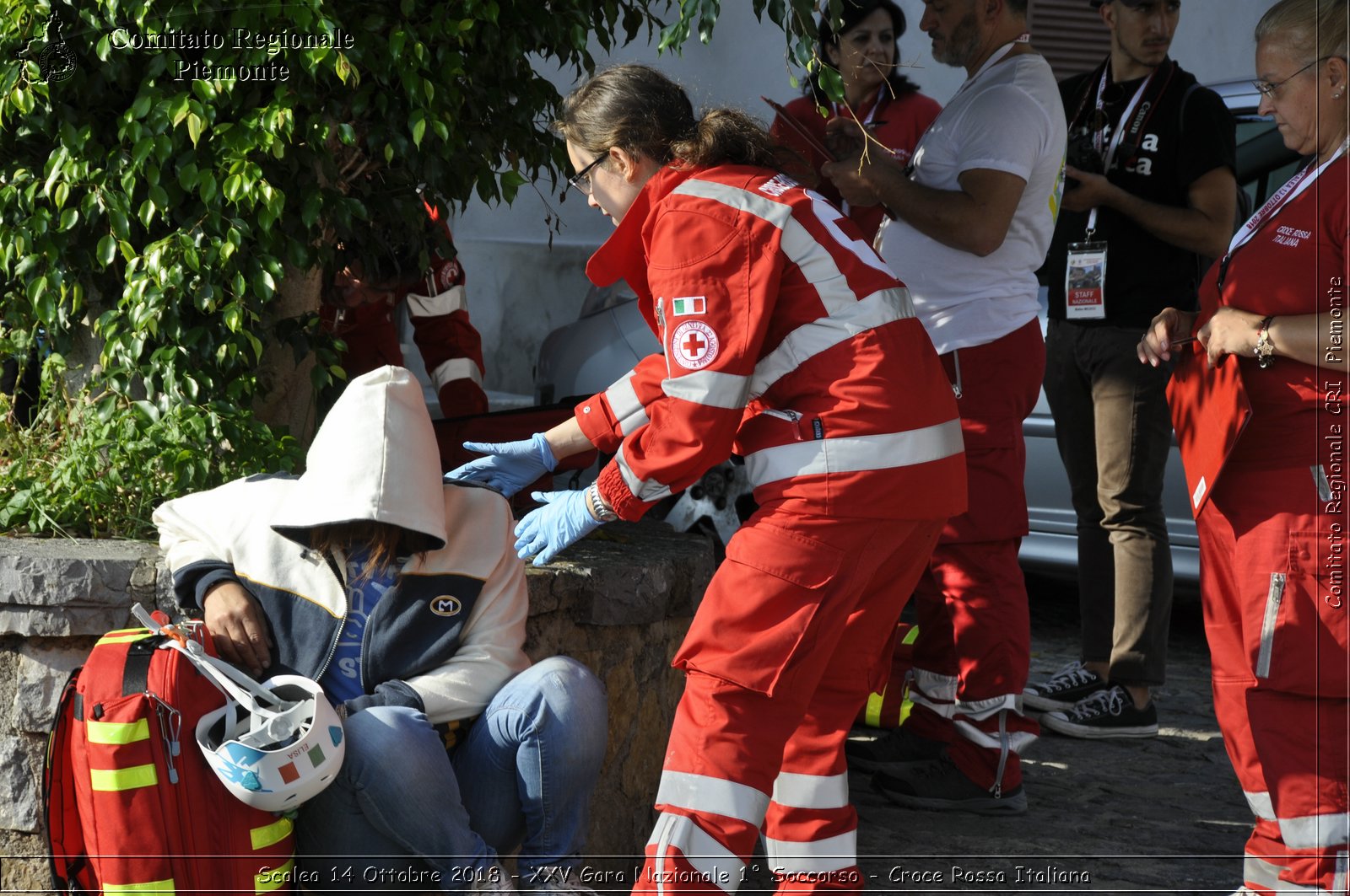 Scalea 14 Ottobre 2018 - XXV Gara Nazionale 1 Soccorso - Croce Rossa Italiana- Comitato Regionale del Piemonte