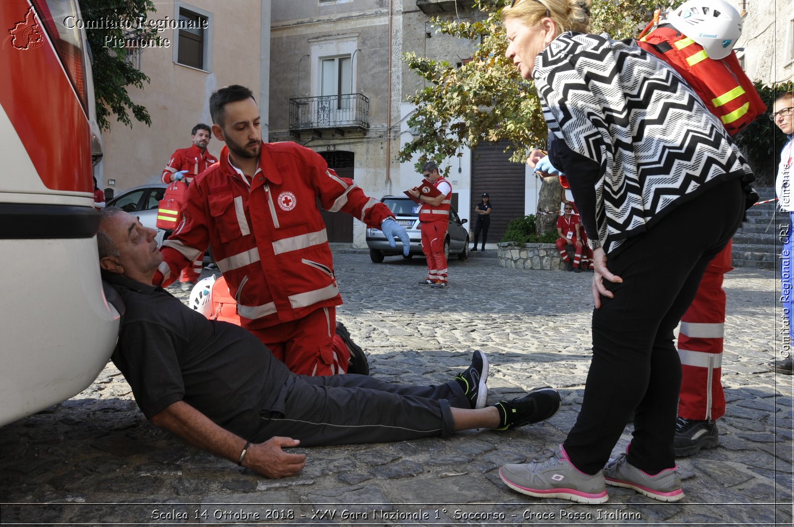 Scalea 14 Ottobre 2018 - XXV Gara Nazionale 1 Soccorso - Croce Rossa Italiana- Comitato Regionale del Piemonte