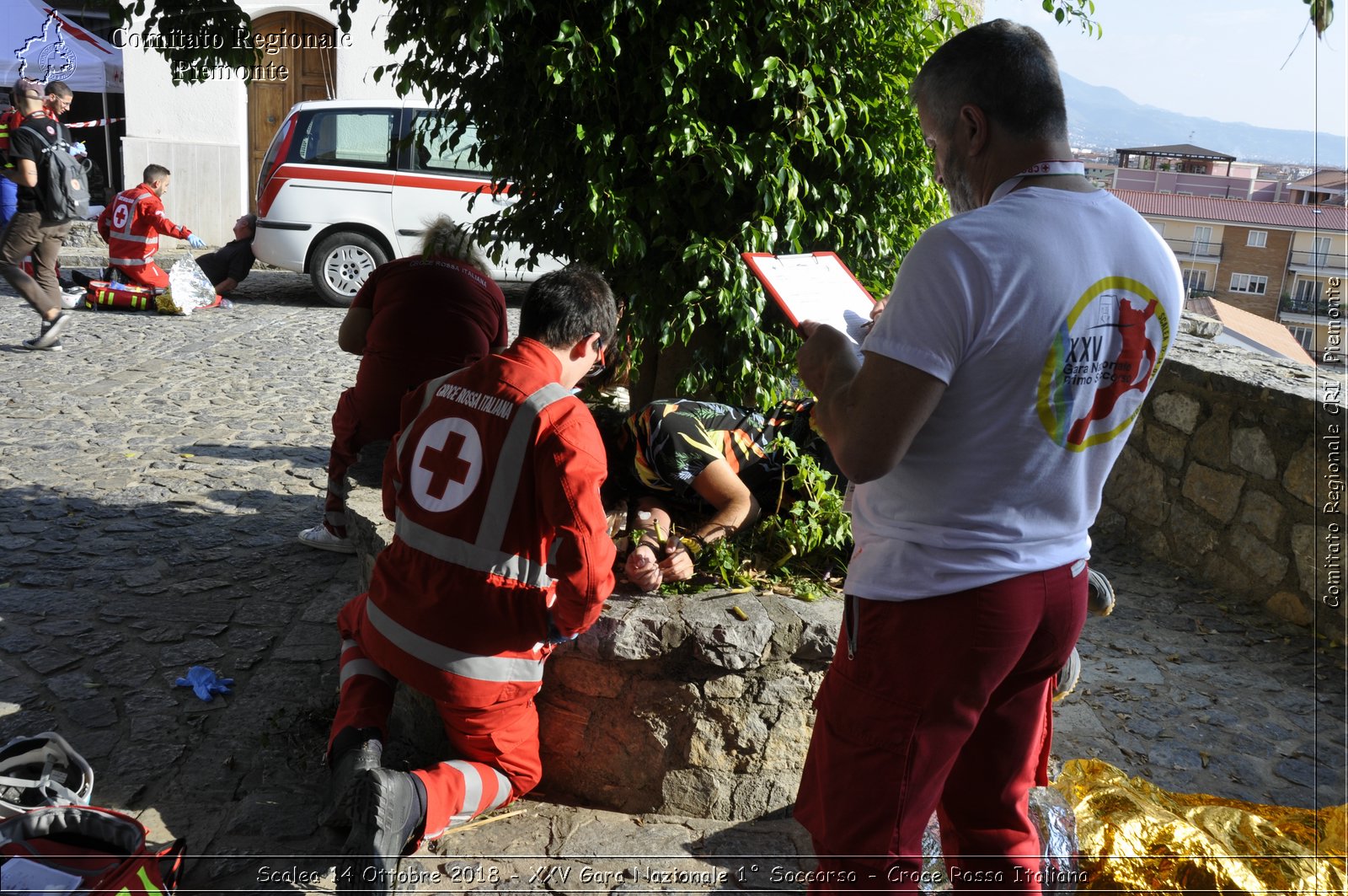 Scalea 14 Ottobre 2018 - XXV Gara Nazionale 1 Soccorso - Croce Rossa Italiana- Comitato Regionale del Piemonte