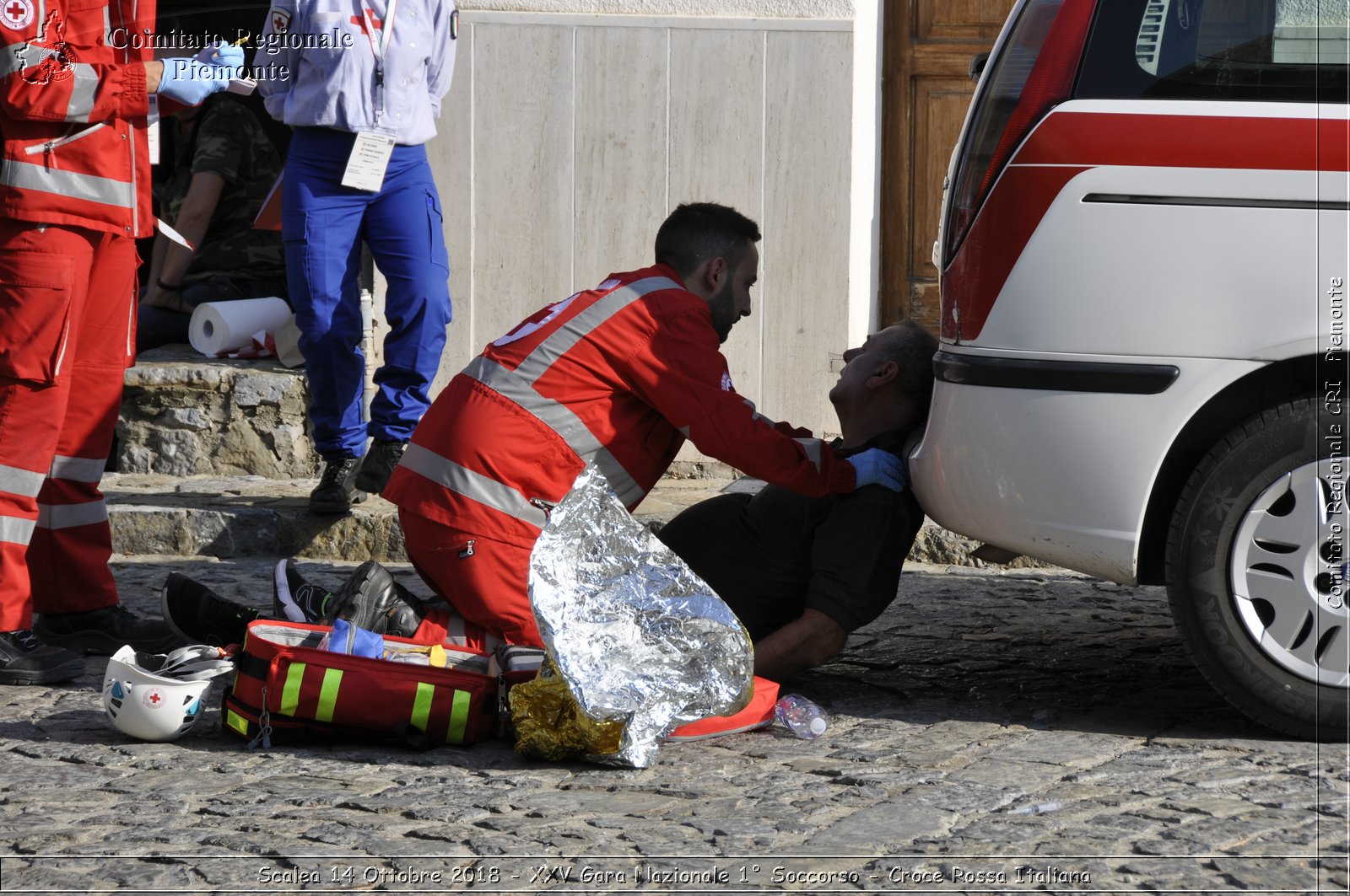 Scalea 14 Ottobre 2018 - XXV Gara Nazionale 1 Soccorso - Croce Rossa Italiana- Comitato Regionale del Piemonte