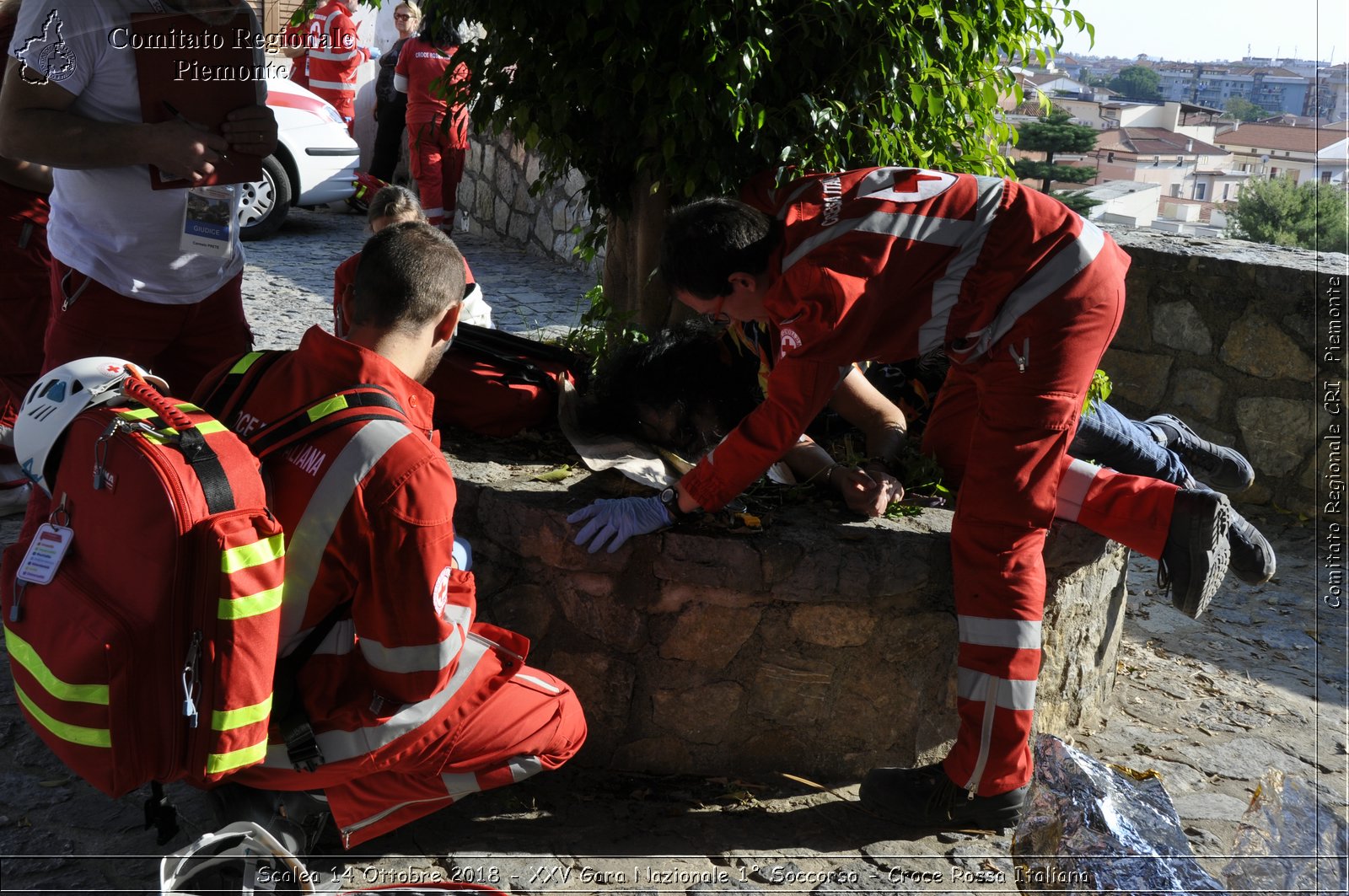 Scalea 14 Ottobre 2018 - XXV Gara Nazionale 1 Soccorso - Croce Rossa Italiana- Comitato Regionale del Piemonte