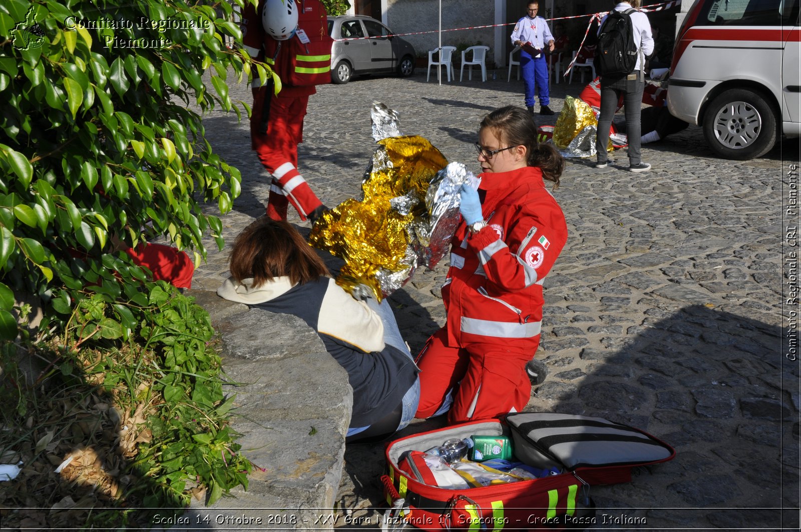 Scalea 14 Ottobre 2018 - XXV Gara Nazionale 1 Soccorso - Croce Rossa Italiana- Comitato Regionale del Piemonte