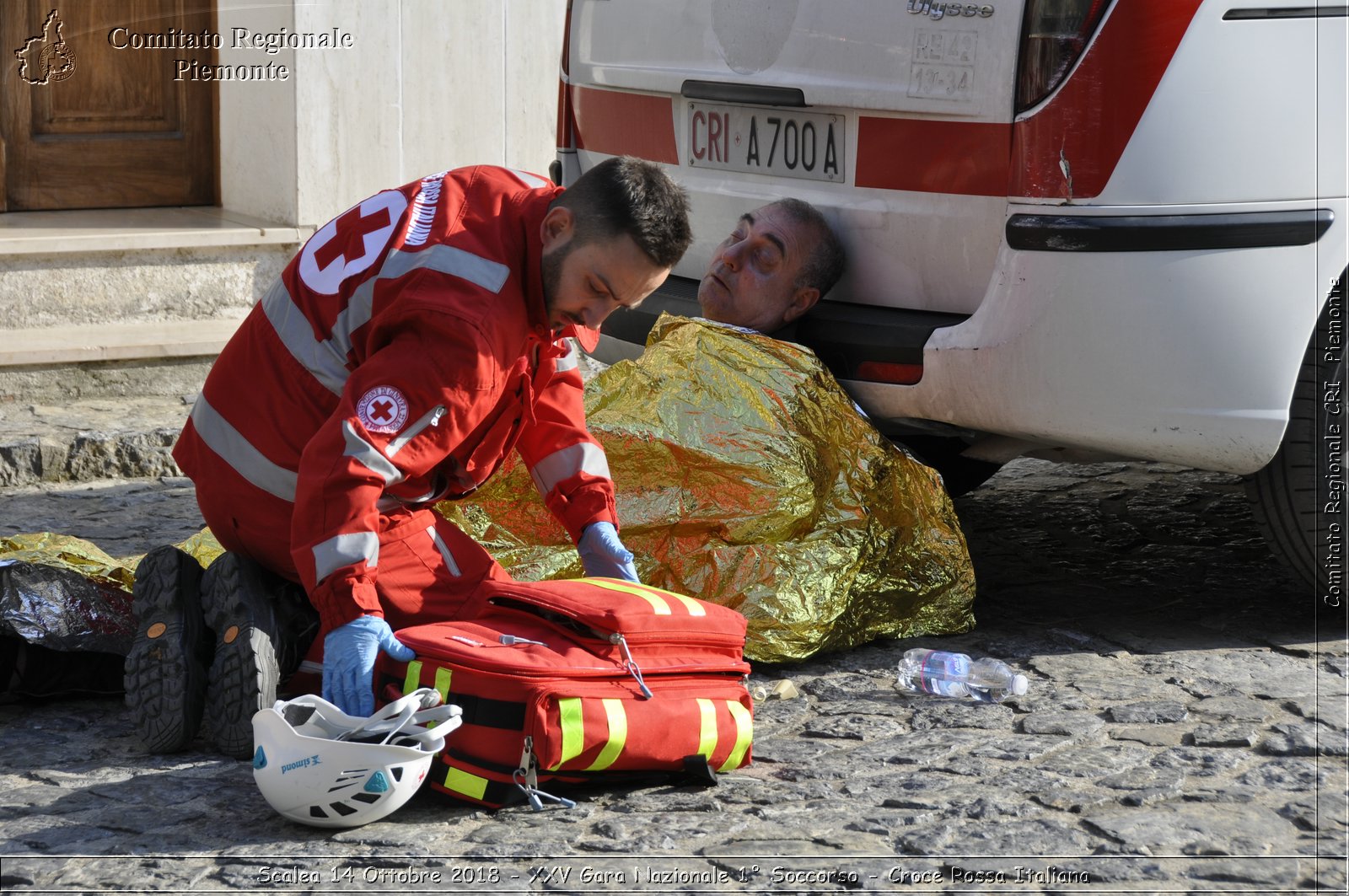 Scalea 14 Ottobre 2018 - XXV Gara Nazionale 1 Soccorso - Croce Rossa Italiana- Comitato Regionale del Piemonte