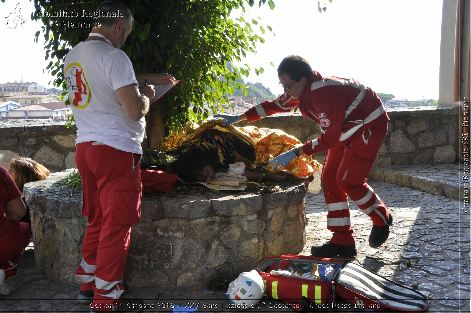 Scalea 14 Ottobre 2018 - XXV Gara Nazionale 1 Soccorso - Croce Rossa Italiana- Comitato Regionale del Piemonte