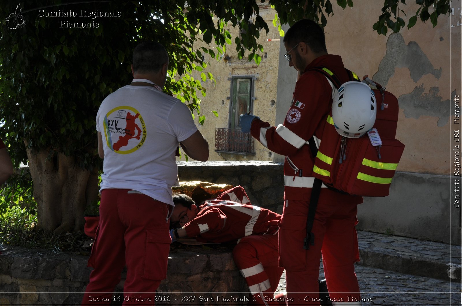 Scalea 14 Ottobre 2018 - XXV Gara Nazionale 1 Soccorso - Croce Rossa Italiana- Comitato Regionale del Piemonte