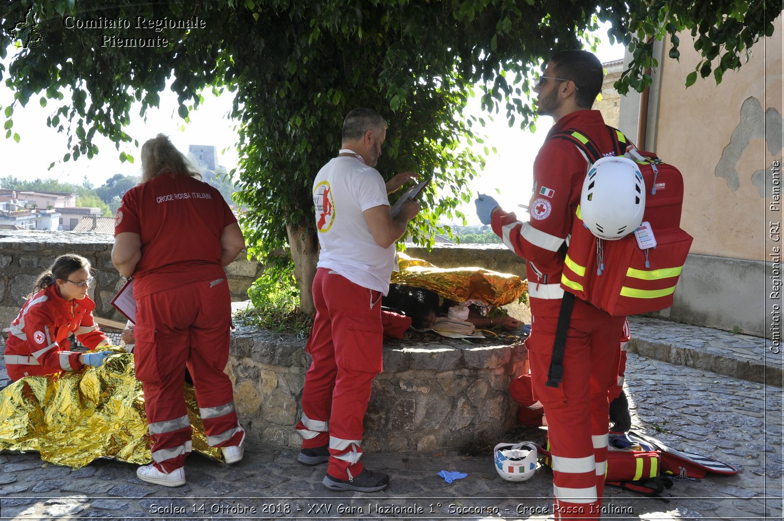 Scalea 14 Ottobre 2018 - XXV Gara Nazionale 1 Soccorso - Croce Rossa Italiana- Comitato Regionale del Piemonte