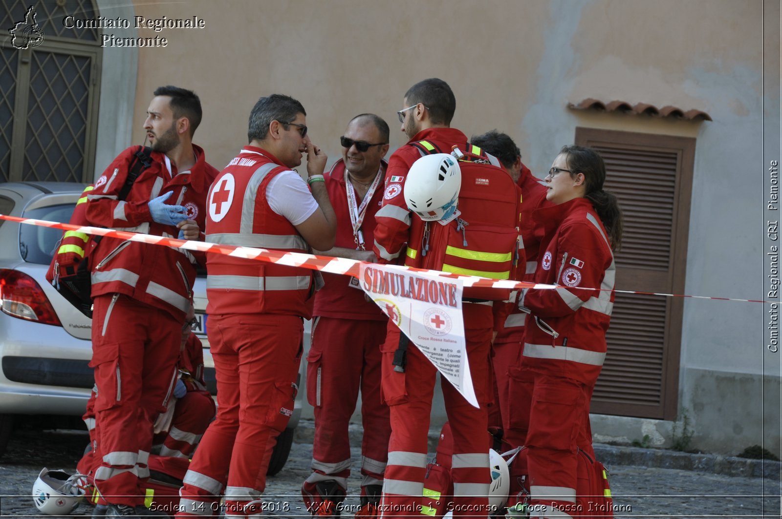 Scalea 14 Ottobre 2018 - XXV Gara Nazionale 1 Soccorso - Croce Rossa Italiana- Comitato Regionale del Piemonte